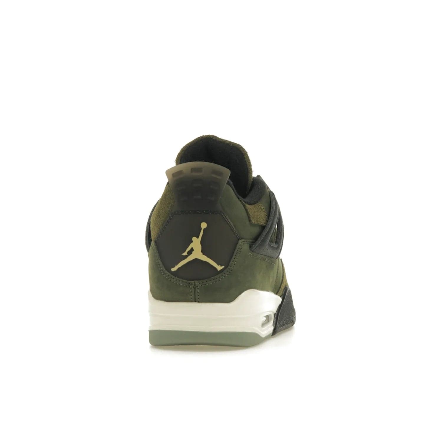 Jordan 4 Retro SE Craft Medium Olive - Image 29 - Only at www.BallersClubKickz.com - Grab the Jordan 4 Retro SE Crafts for a unique style. Combines Medium Olive, Pale Vanilla, Khaki, Black and Sail, with same classic shape, cushioning, and rubber outsole. Available on November 18th!