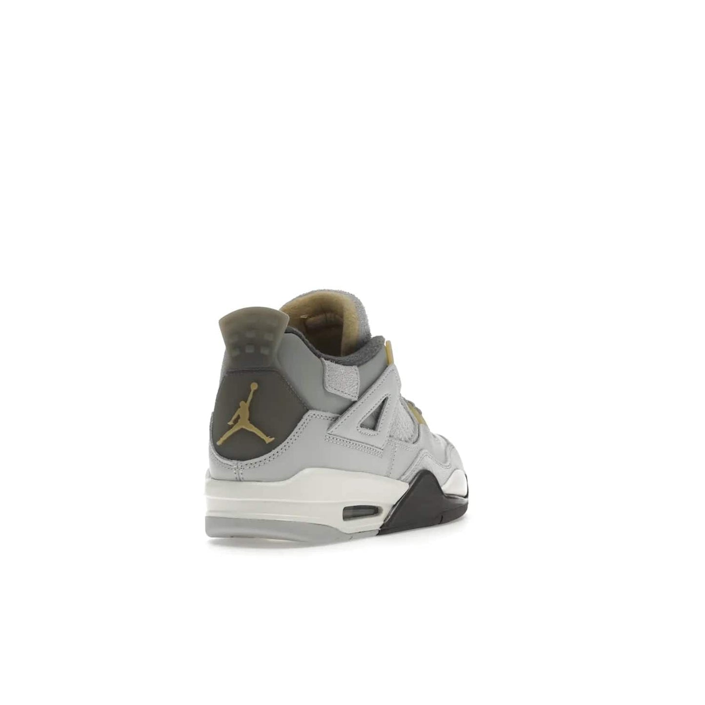 Jordan 4 Retro SE Craft Photon Dust (GS) - Image 31 - Only at www.BallersClubKickz.com - Shop the Jordan 4 Retro SE Craft Photon Dust (GS), the ultimate mix of style and comfort. With photonic dust, pale vanilla, off-white, grey fog, flat pewter and sail colorway, foam midsole, and rubber outsole, don't miss this special edition Jordan 4 releasing Feb 11, 2023.