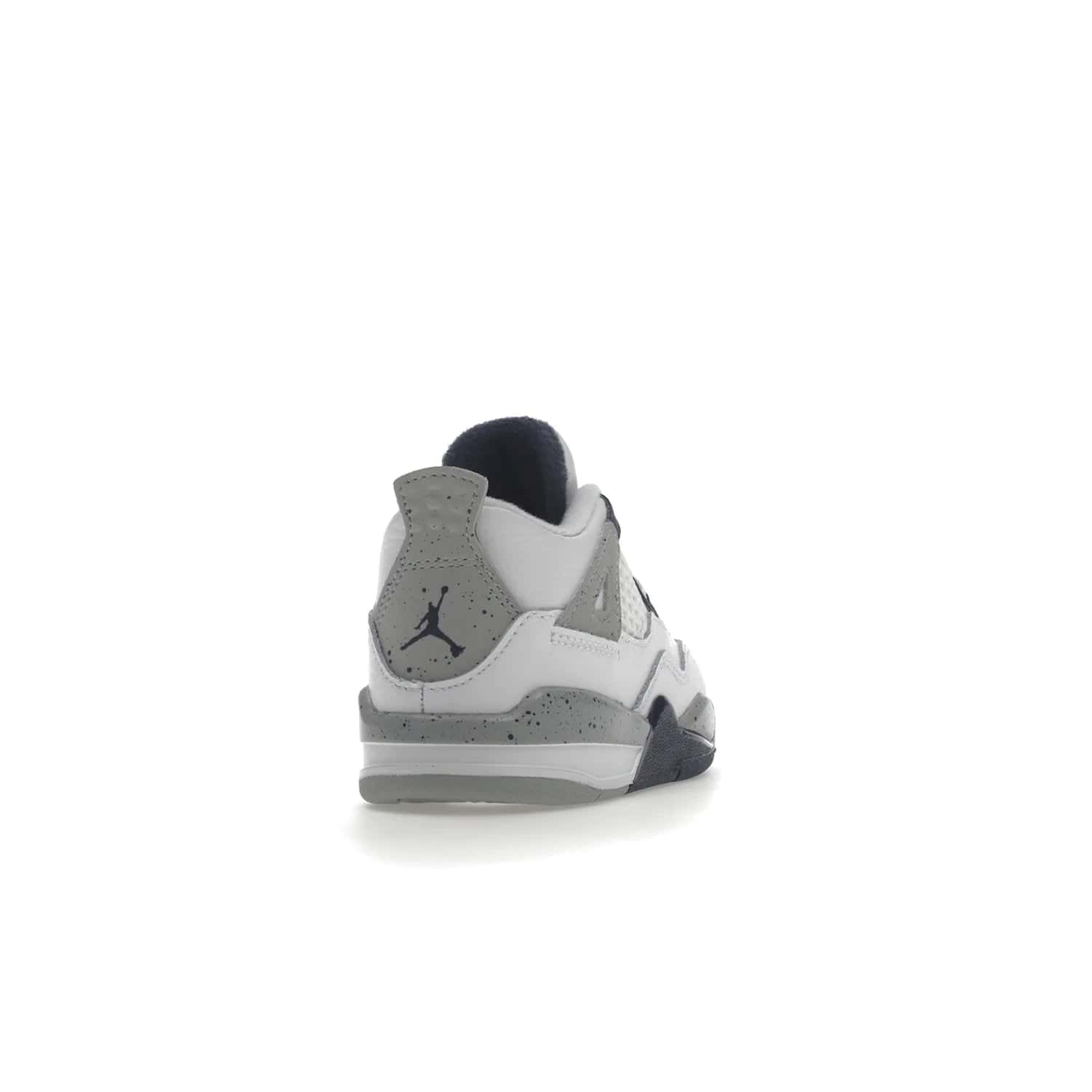 Jordan 4 Retro Midnight Navy (TD) - Image 30 - Only at www.BallersClubKickz.com - Introducing the Jordan 4 Retro Midnight Navy (TD) for kids. White leather upper with navy and grey accents plus fire red detailing. Perfect for everyday wear. Get yours before they sell out.