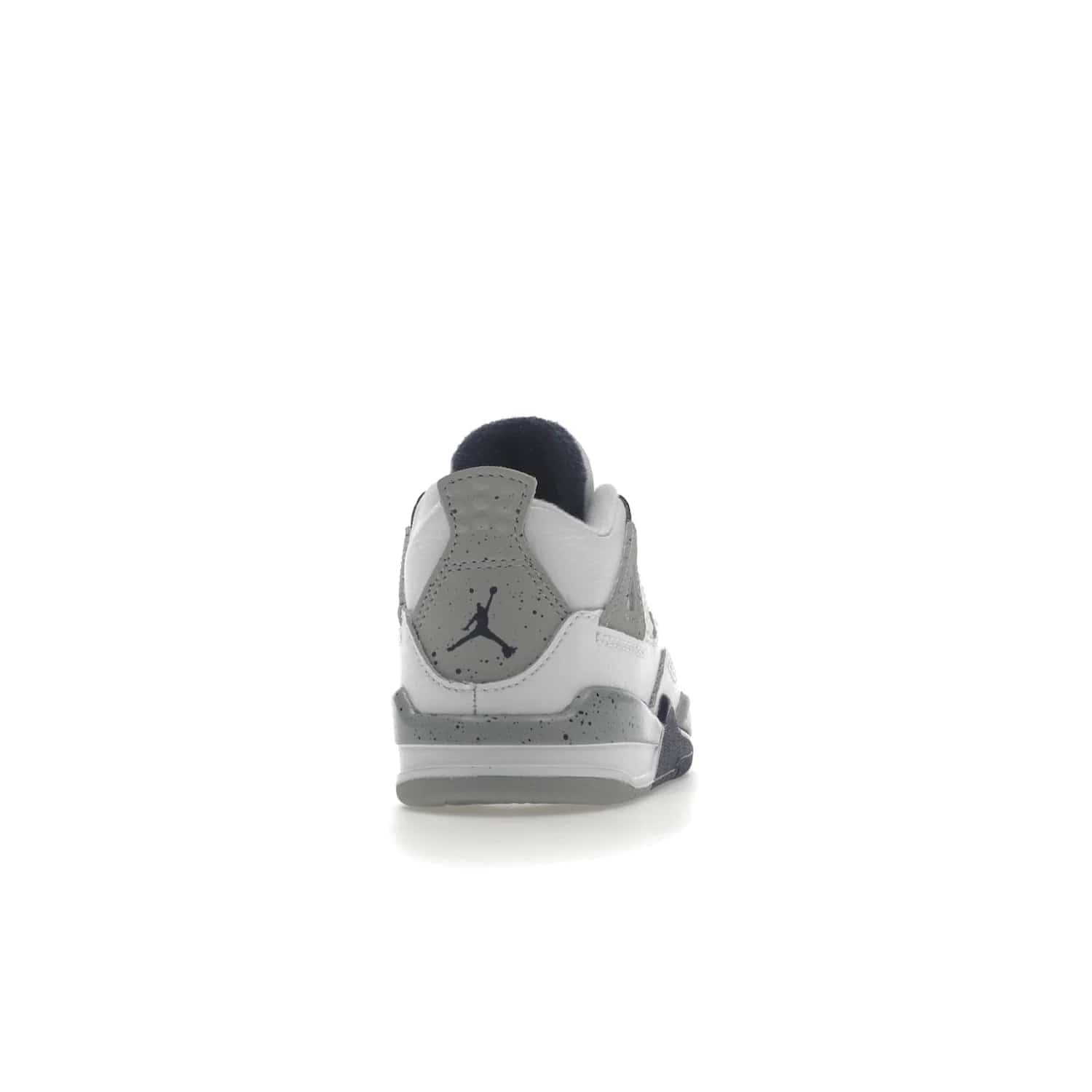 Jordan 4 Retro Midnight Navy (TD) - Image 29 - Only at www.BallersClubKickz.com - Introducing the Jordan 4 Retro Midnight Navy (TD) for kids. White leather upper with navy and grey accents plus fire red detailing. Perfect for everyday wear. Get yours before they sell out.