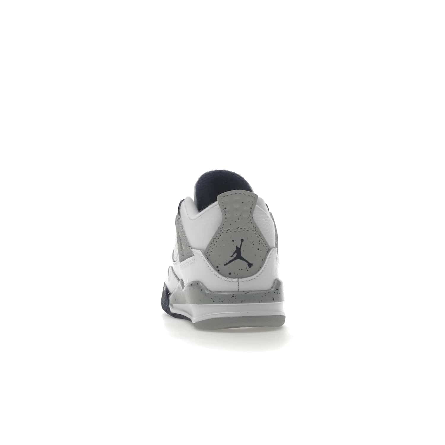 Jordan 4 Retro Midnight Navy (TD) - Image 27 - Only at www.BallersClubKickz.com - Introducing the Jordan 4 Retro Midnight Navy (TD) for kids. White leather upper with navy and grey accents plus fire red detailing. Perfect for everyday wear. Get yours before they sell out.