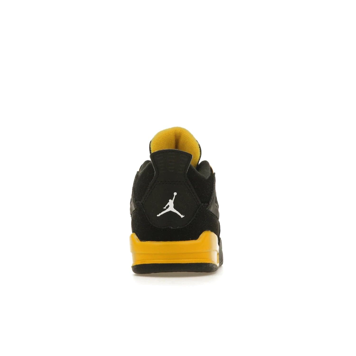 Jordan 4 Retro Thunder (2023) (TD) - Image 28 - Only at www.BallersClubKickz.com - Introducing the Jordan 4 Retro Thunder (2023) (TD): All-Black upper with Tour Yellow accents & Nike Air cushioning. Releasing in 2023.