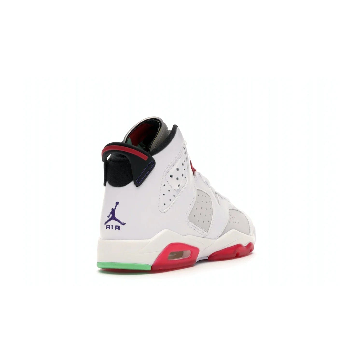 Jordan 6 Retro Hare (GS) - Image 31 - Only at www.BallersClubKickz.com - The Air Jordan 6 Hare GS. Comfortable suede upper, perforations, red pods, two-tone midsole, and signature "Jumpman" emblem. Released 17 June 2020. Perfect for any sneakerhead.