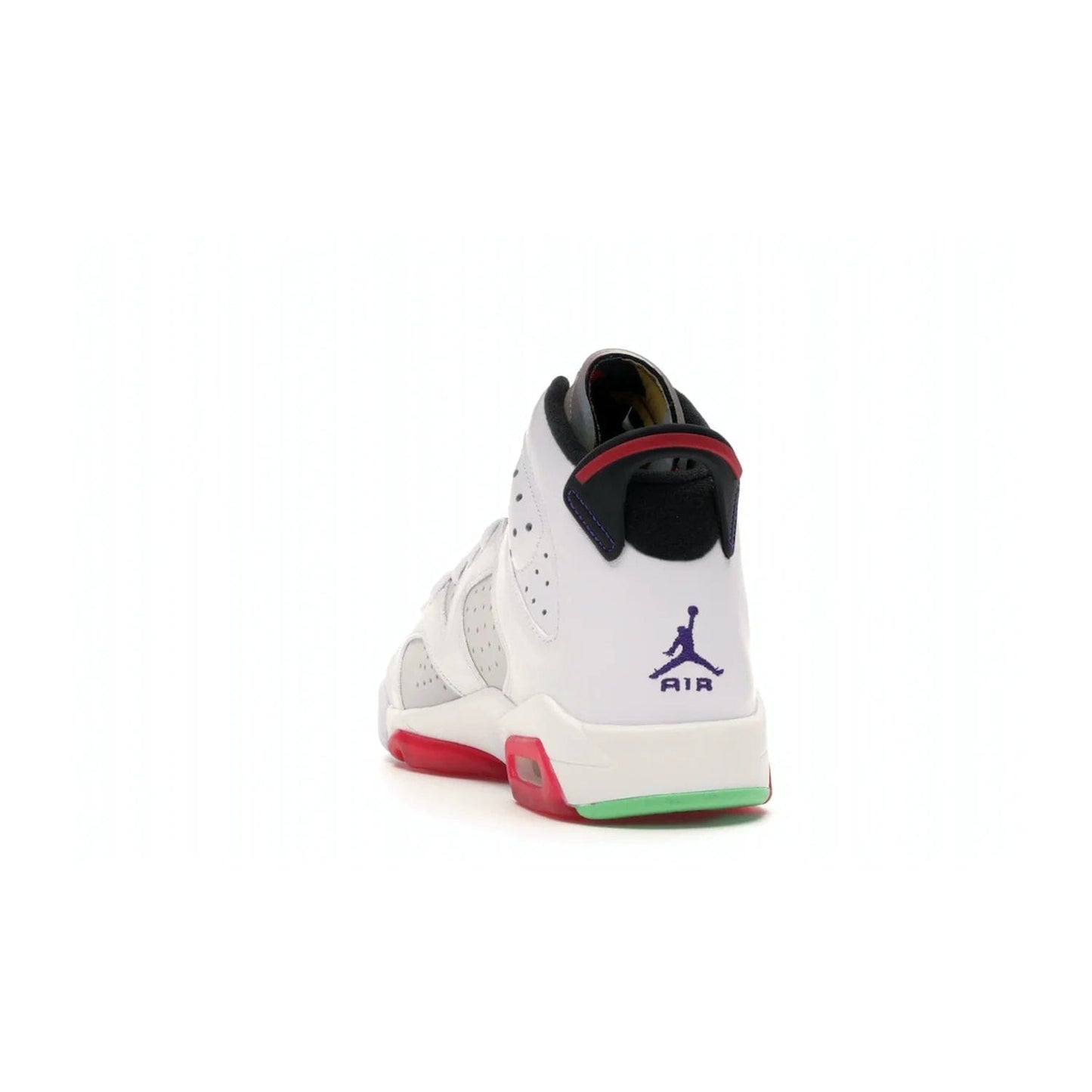 Jordan 6 Retro Hare (GS) - Image 26 - Only at www.BallersClubKickz.com - The Air Jordan 6 Hare GS. Comfortable suede upper, perforations, red pods, two-tone midsole, and signature "Jumpman" emblem. Released 17 June 2020. Perfect for any sneakerhead.
