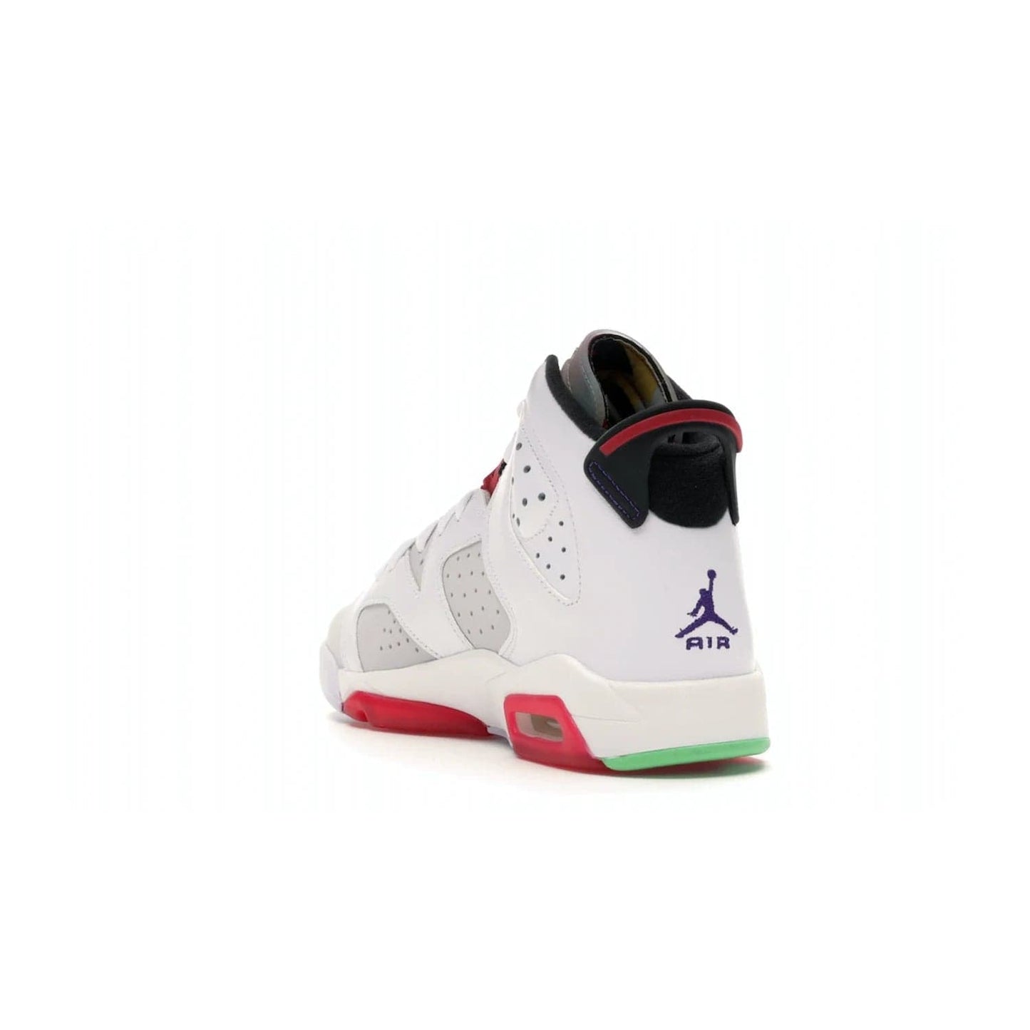 Jordan 6 Retro Hare (GS) - Image 25 - Only at www.BallersClubKickz.com - The Air Jordan 6 Hare GS. Comfortable suede upper, perforations, red pods, two-tone midsole, and signature "Jumpman" emblem. Released 17 June 2020. Perfect for any sneakerhead.
