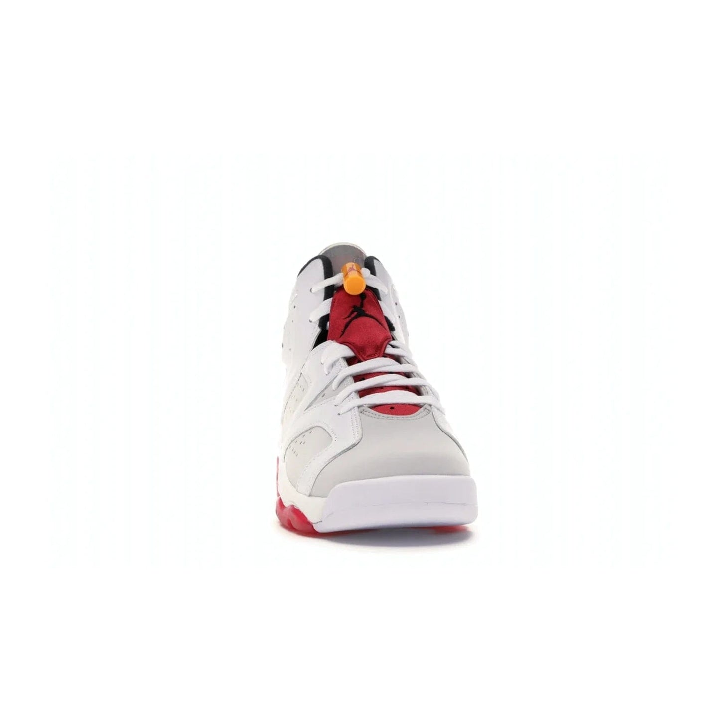 Jordan 6 Retro Hare (GS) - Image 9 - Only at www.BallersClubKickz.com - The Air Jordan 6 Hare GS. Comfortable suede upper, perforations, red pods, two-tone midsole, and signature "Jumpman" emblem. Released 17 June 2020. Perfect for any sneakerhead.