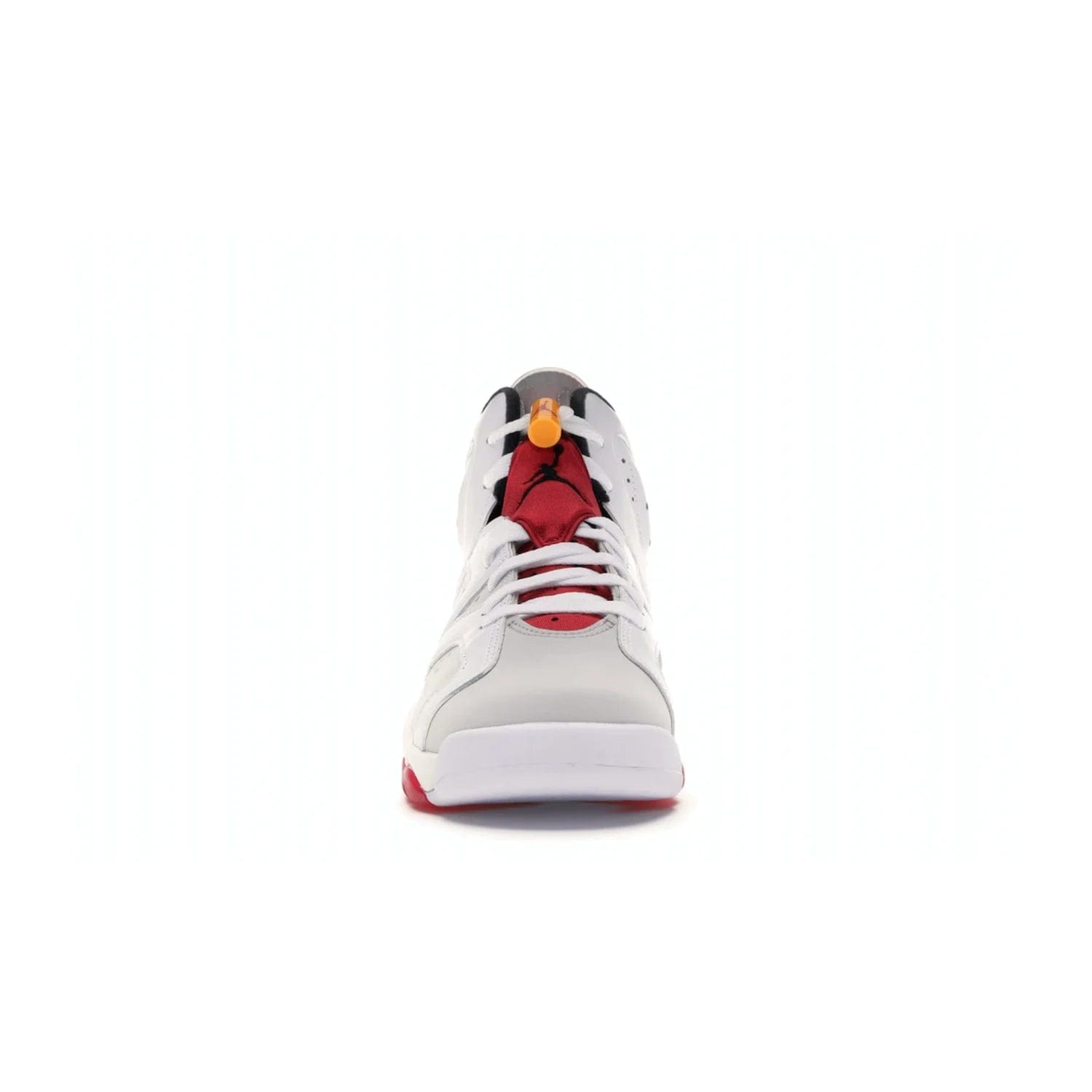 Jordan 6 Retro Hare (GS) - Image 10 - Only at www.BallersClubKickz.com - The Air Jordan 6 Hare GS. Comfortable suede upper, perforations, red pods, two-tone midsole, and signature "Jumpman" emblem. Released 17 June 2020. Perfect for any sneakerhead.