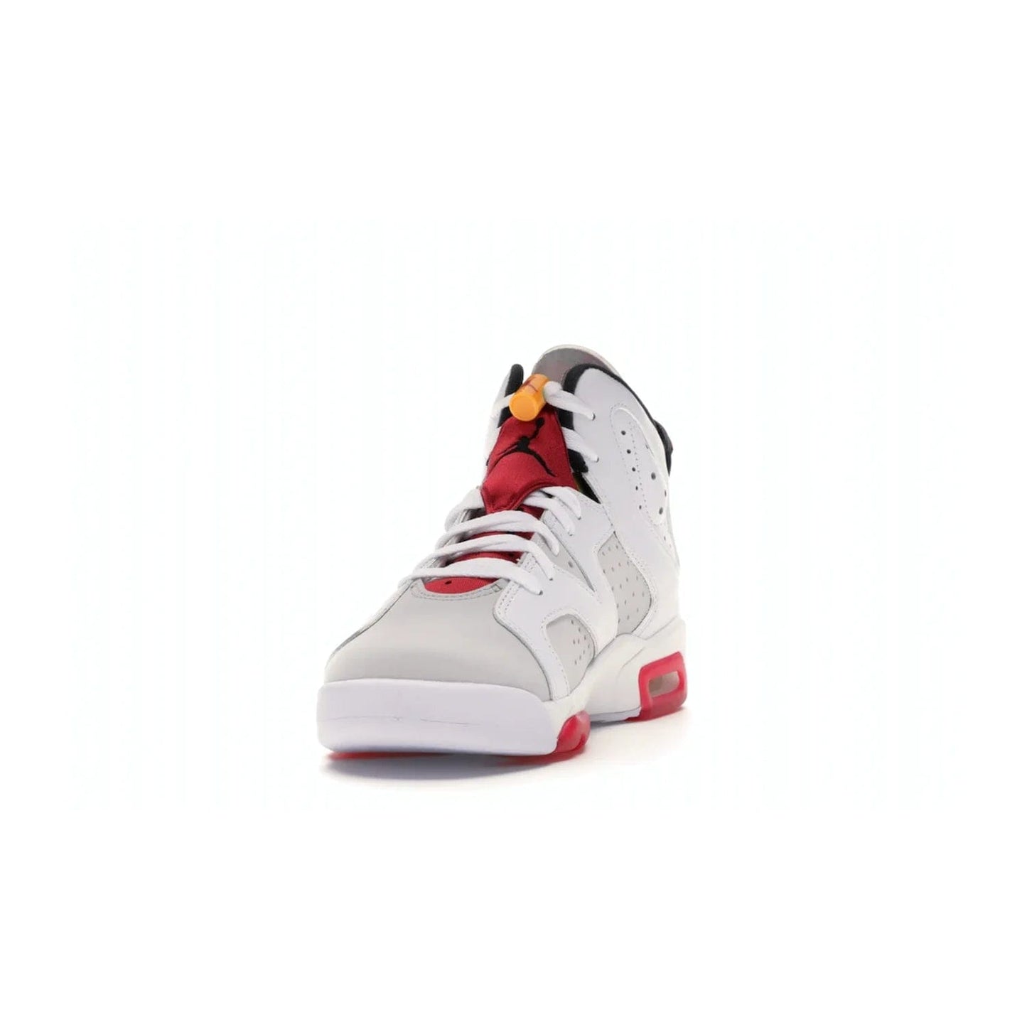 Jordan 6 Retro Hare (GS) - Image 12 - Only at www.BallersClubKickz.com - The Air Jordan 6 Hare GS. Comfortable suede upper, perforations, red pods, two-tone midsole, and signature "Jumpman" emblem. Released 17 June 2020. Perfect for any sneakerhead.