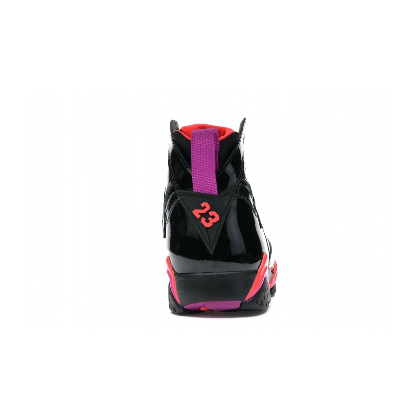 Jordan 7 Retro Black Patent (Women's) - Image 28 - Only at www.BallersClubKickz.com - #
Classic colorway! Shop the new Jordan 7 Retro Black Patent. Featuring a sleek combination of leather and patent leather upper, these shoes offer a bold yet luxurious look. Perfectly complete with a bright red Jumpman logo. Self-lacing Smart laces and Air-Sole cushion unit provide comfort and convenience.
