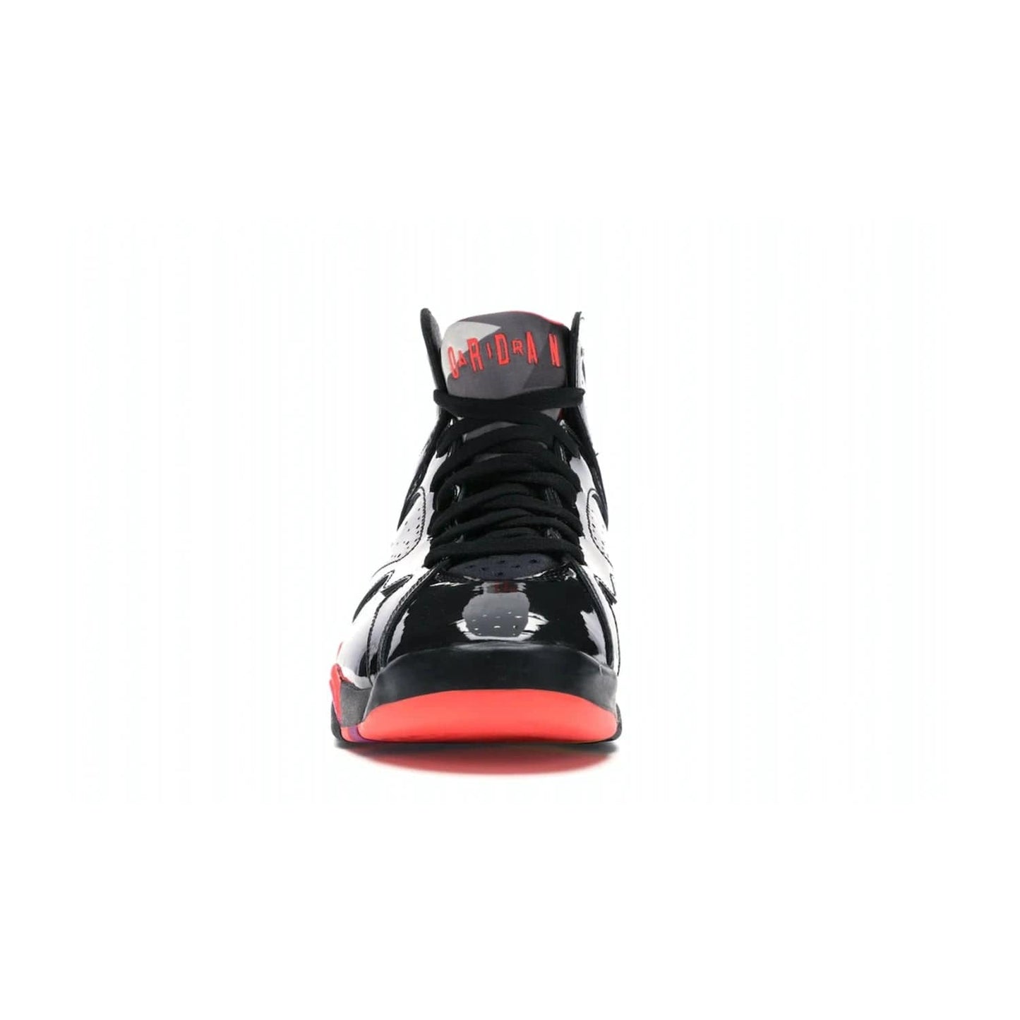 Jordan 7 Retro Black Patent (Women's) - Image 10 - Only at www.BallersClubKickz.com - #
Classic colorway! Shop the new Jordan 7 Retro Black Patent. Featuring a sleek combination of leather and patent leather upper, these shoes offer a bold yet luxurious look. Perfectly complete with a bright red Jumpman logo. Self-lacing Smart laces and Air-Sole cushion unit provide comfort and convenience.