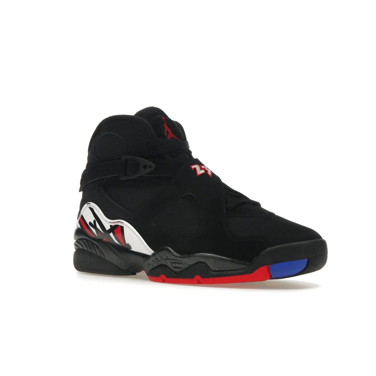 Jordan 8 Retro Playoffs (2023) - Image 5 - Only at www.BallersClubKickz.com - #
Shop the Jordan 8 Retro Playoffs. Iconic look worn by Michael Jordan in 1993. Premium materials, signature straps and chenille tongue logo. Honor sports lore, embrace unbeatable excellence. Step out with history at your feet.
