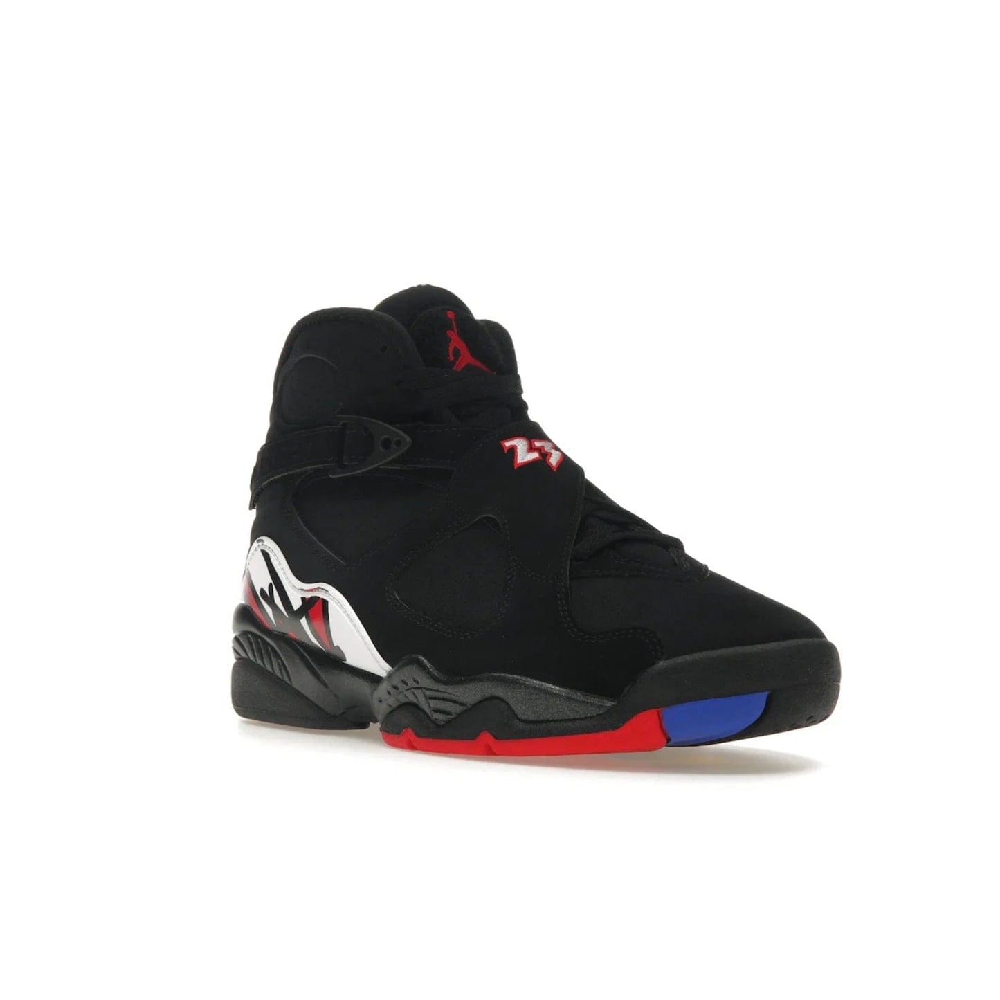 Jordan 8 Retro Playoffs (2023) - Image 6 - Only at www.BallersClubKickz.com - #
Shop the Jordan 8 Retro Playoffs. Iconic look worn by Michael Jordan in 1993. Premium materials, signature straps and chenille tongue logo. Honor sports lore, embrace unbeatable excellence. Step out with history at your feet.