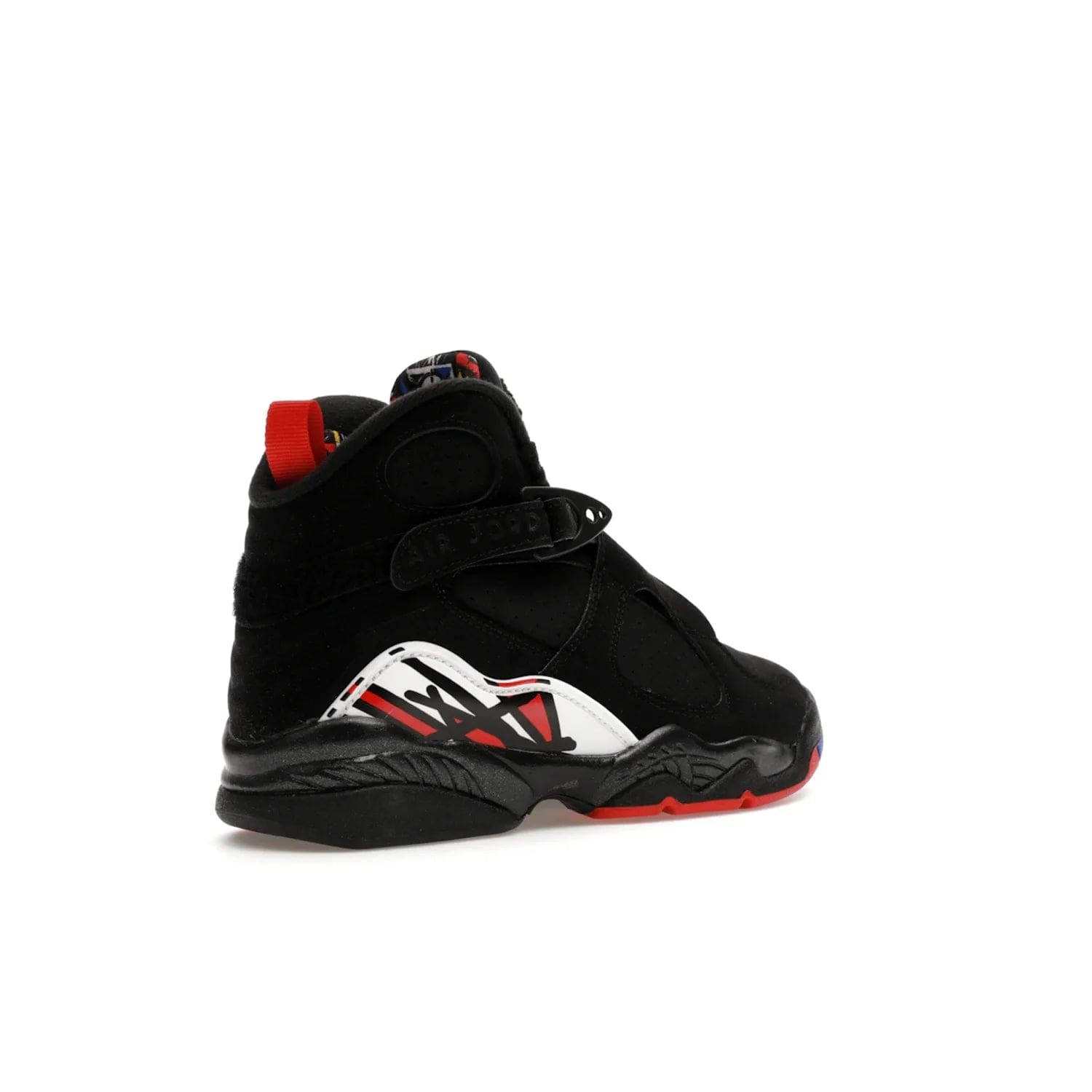 Jordan 8 Retro Playoffs (2023) (GS) - Image 33 - Only at www.BallersClubKickz.com - Sneaker lovers, the new Jordan 8 Retro Playoffs (2023) (GS) features black, true red, and white colors for a modern and eye-catching design. Comfort and style combine for an unforgettable look, releasing in 2023.
