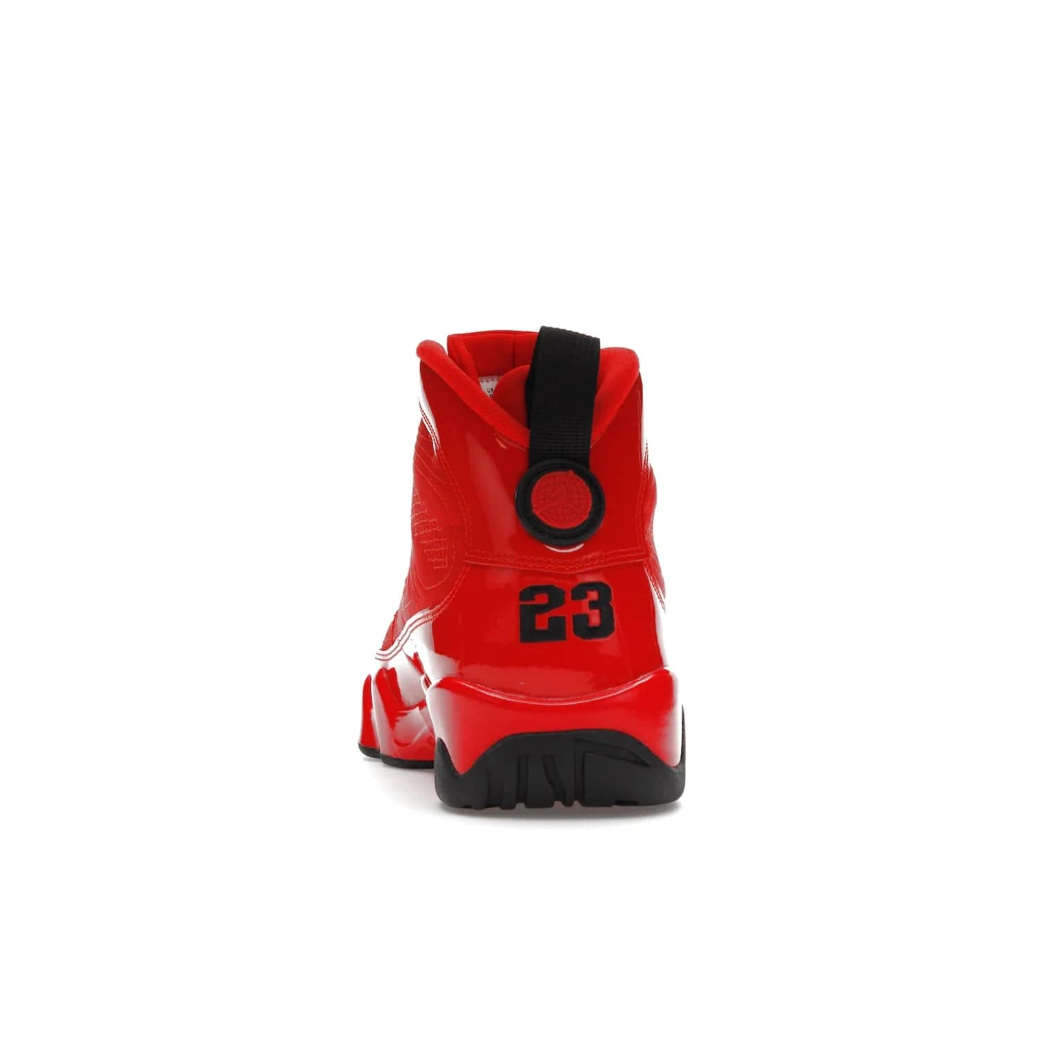 Jordan 9 Retro Chile Red - Image 27 - Only at www.BallersClubKickz.com - Score fashion points with the Air Jordan 9 Retro Chile Red. Durabuck, patent leather and quilted paneling join a muted black sole for a classic look. Get it today!
