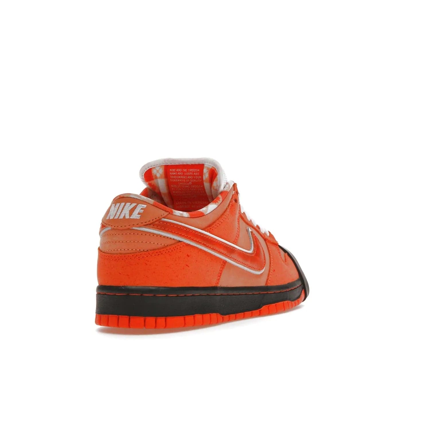 Nike SB Dunk Low Concepts Orange Lobster - Image 31 - Only at www.BallersClubKickz.com - Make a statement with the Nike SB Dunk Low Concepts Orange Lobster. Variety of orange hues, nubuck upper, bib-inspired lining & rubber outsole create bold look & comfortable blend of style. Available December 20th, 2022.
