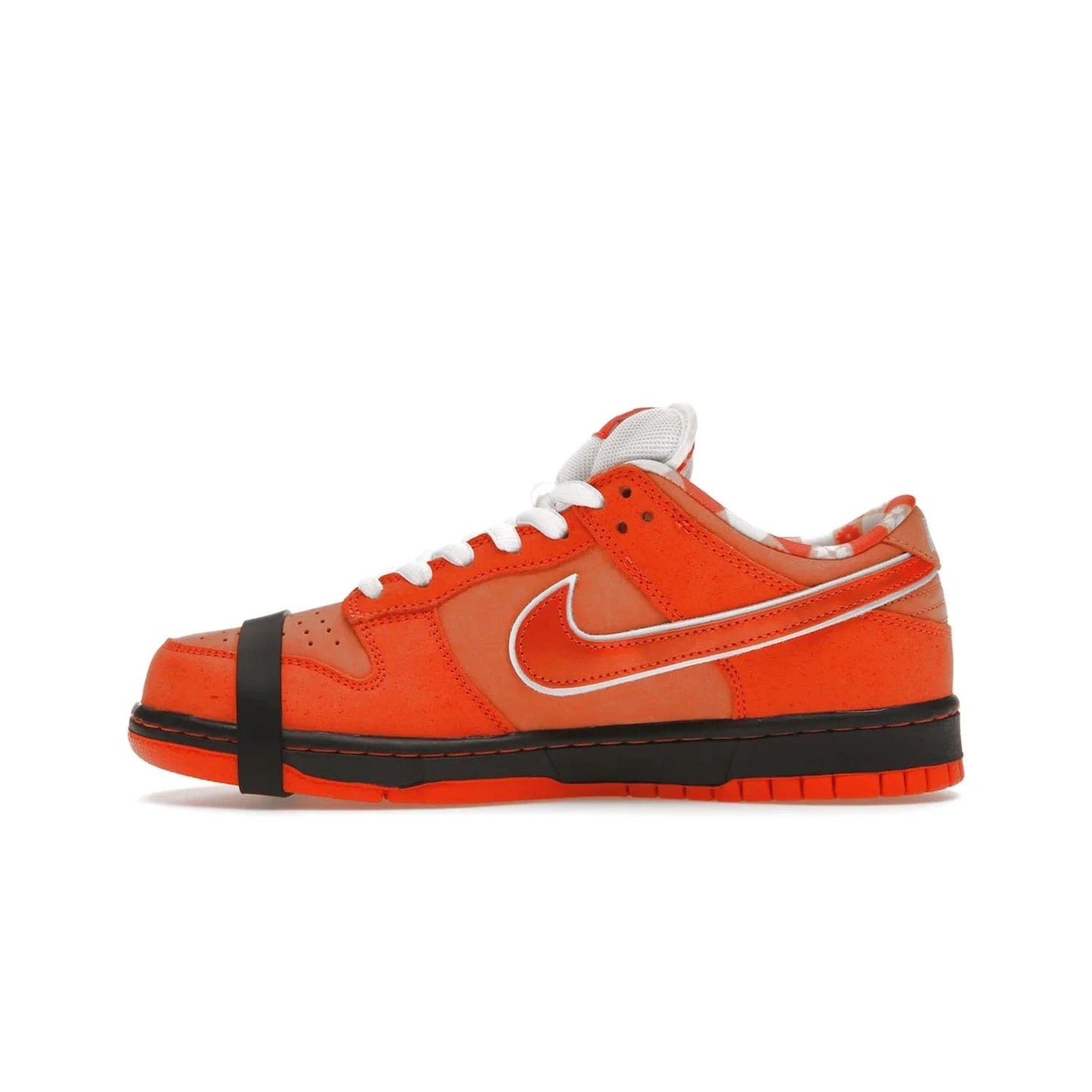 Nike SB Dunk Low Concepts Orange Lobster - Image 19 - Only at www.BallersClubKickz.com - Make a statement with the Nike SB Dunk Low Concepts Orange Lobster. Variety of orange hues, nubuck upper, bib-inspired lining & rubber outsole create bold look & comfortable blend of style. Available December 20th, 2022.