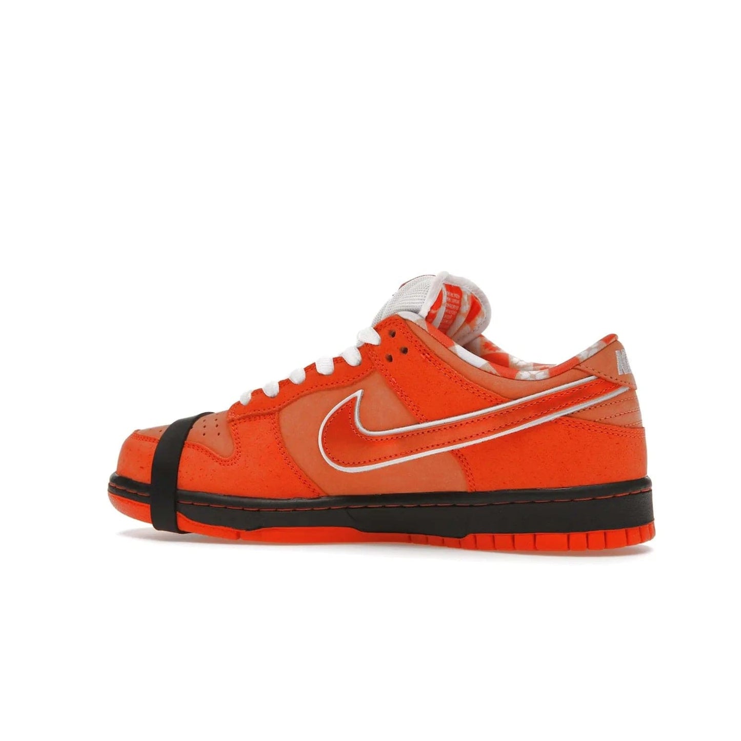 Nike SB Dunk Low Concepts Orange Lobster - Image 21 - Only at www.BallersClubKickz.com - Make a statement with the Nike SB Dunk Low Concepts Orange Lobster. Variety of orange hues, nubuck upper, bib-inspired lining & rubber outsole create bold look & comfortable blend of style. Available December 20th, 2022.