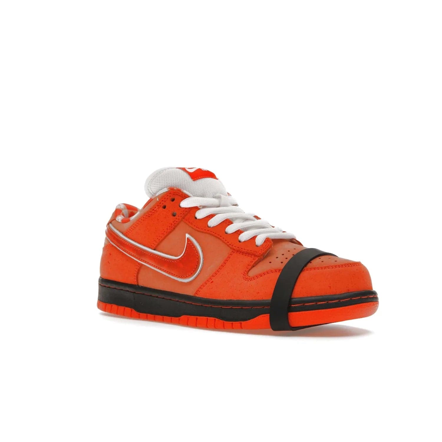 Nike SB Dunk Low Concepts Orange Lobster - Image 5 - Only at www.BallersClubKickz.com - Make a statement with the Nike SB Dunk Low Concepts Orange Lobster. Variety of orange hues, nubuck upper, bib-inspired lining & rubber outsole create bold look & comfortable blend of style. Available December 20th, 2022.