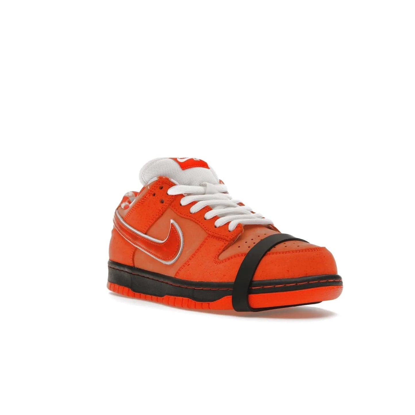 Nike SB Dunk Low Concepts Orange Lobster - Image 6 - Only at www.BallersClubKickz.com - Make a statement with the Nike SB Dunk Low Concepts Orange Lobster. Variety of orange hues, nubuck upper, bib-inspired lining & rubber outsole create bold look & comfortable blend of style. Available December 20th, 2022.