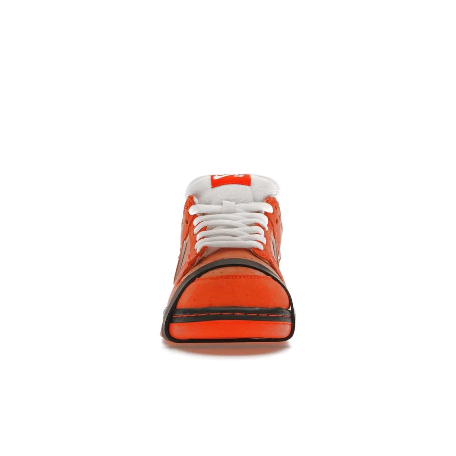 Nike SB Dunk Low Concepts Orange Lobster - Image 10 - Only at www.BallersClubKickz.com - Make a statement with the Nike SB Dunk Low Concepts Orange Lobster. Variety of orange hues, nubuck upper, bib-inspired lining & rubber outsole create bold look & comfortable blend of style. Available December 20th, 2022.