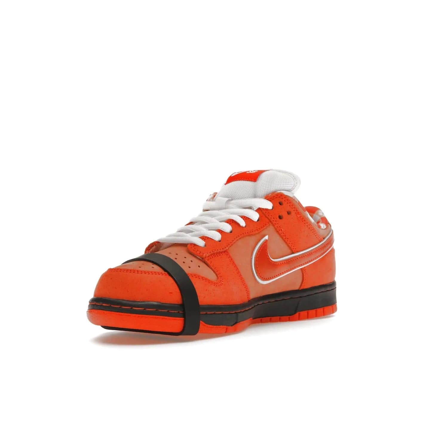 Nike SB Dunk Low Concepts Orange Lobster - Image 14 - Only at www.BallersClubKickz.com - Make a statement with the Nike SB Dunk Low Concepts Orange Lobster. Variety of orange hues, nubuck upper, bib-inspired lining & rubber outsole create bold look & comfortable blend of style. Available December 20th, 2022.