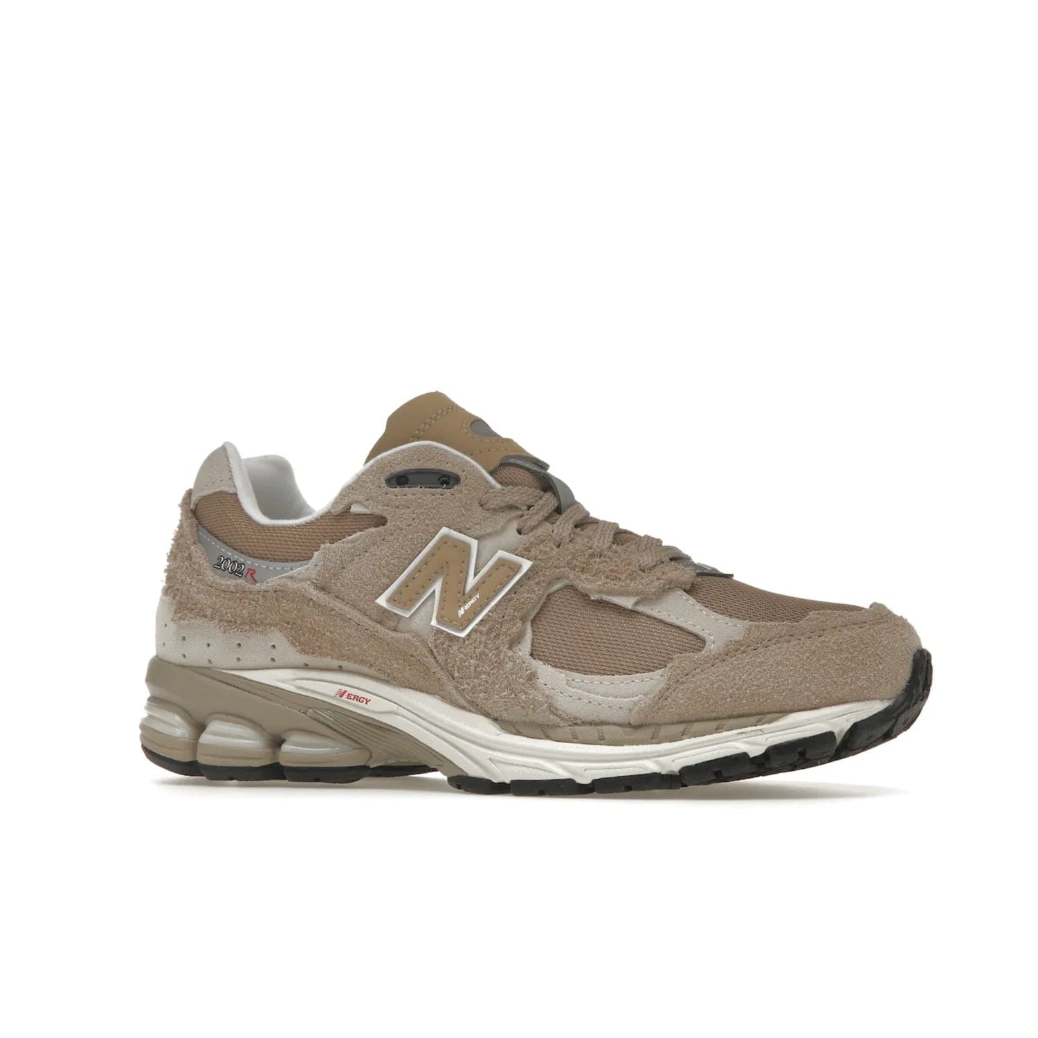 New Balance 2002R Protection Pack Driftwood - Image 3 - Only at www.BallersClubKickz.com - The New Balance 2002R Driftwood Protection Pack is a fashionable yet comfortable sneaker perfect for any occasion. Features include hairy suede uppers, breathable mesh, underfoot support, 3M reflective details, and more. Stylishly dress up your look with this shoe, available March 2023.