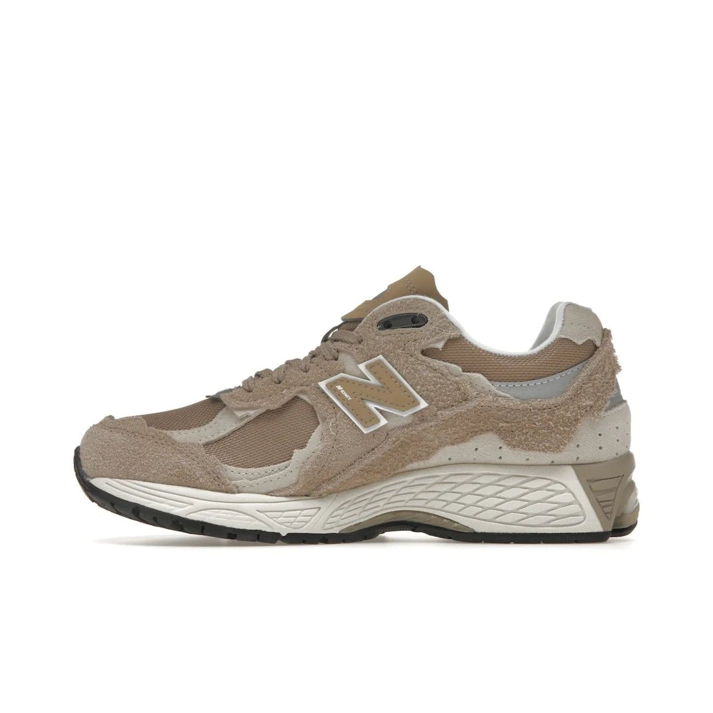 New Balance 2002R Protection Pack Driftwood - Image 19 - Only at www.BallersClubKickz.com - The New Balance 2002R Driftwood Protection Pack is a fashionable yet comfortable sneaker perfect for any occasion. Features include hairy suede uppers, breathable mesh, underfoot support, 3M reflective details, and more. Stylishly dress up your look with this shoe, available March 2023.