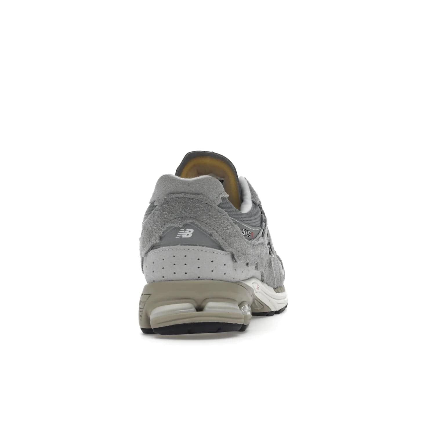 New Balance 2002R Protection Pack Grey - Image 29 - Only at www.BallersClubKickz.com - The New Balance 2002R Protection Pack Grey provides superior protection and all-day comfort. It features a blend of synthetic and mesh materials, foam midsole, rubber outsole, and a toe cap and heel counter. Show off the classic "N" logo and "2002R" lettering. Get a pair on February 14, 2023 for protection and style.