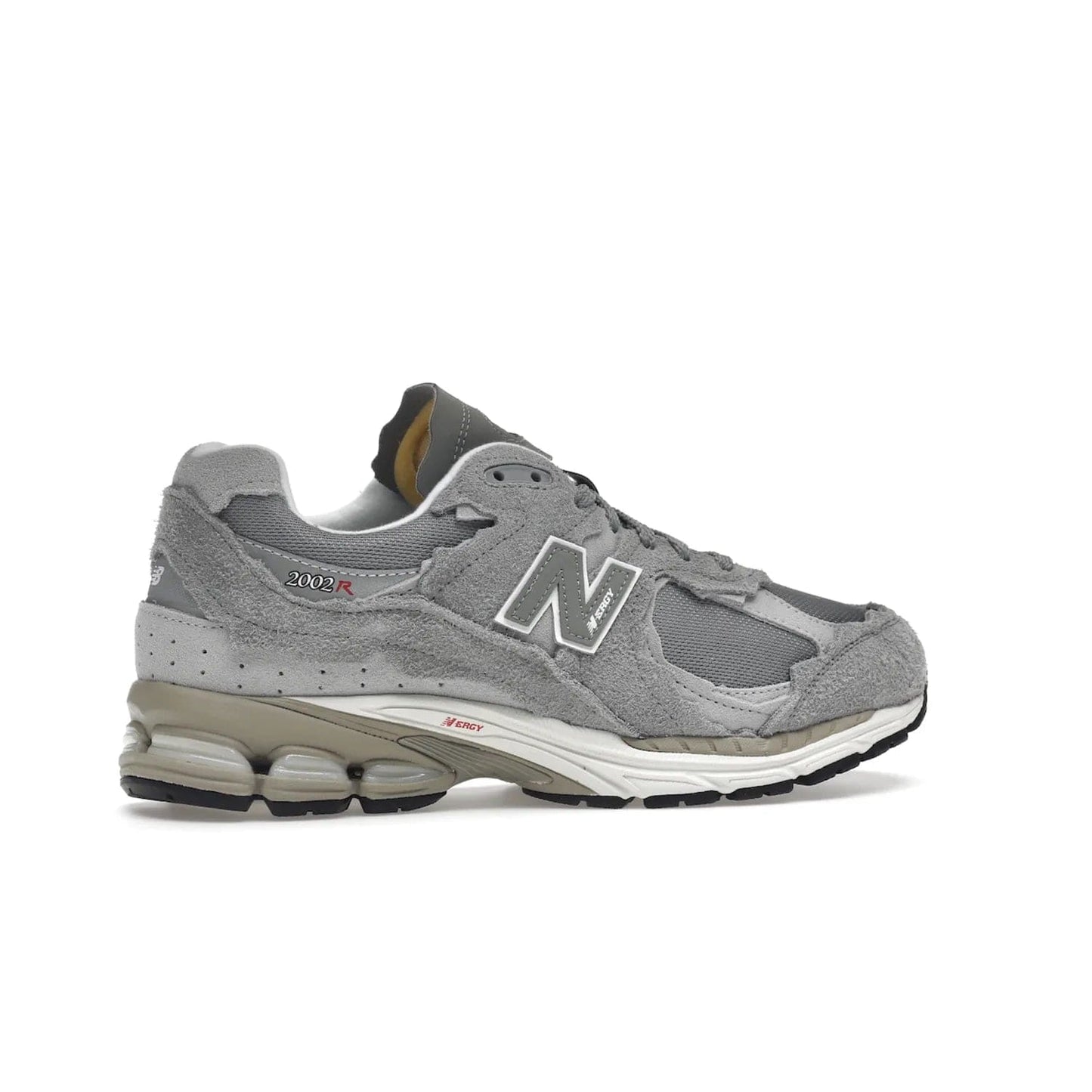 New Balance 2002R Protection Pack Grey - Image 35 - Only at www.BallersClubKickz.com - The New Balance 2002R Protection Pack Grey provides superior protection and all-day comfort. It features a blend of synthetic and mesh materials, foam midsole, rubber outsole, and a toe cap and heel counter. Show off the classic "N" logo and "2002R" lettering. Get a pair on February 14, 2023 for protection and style.