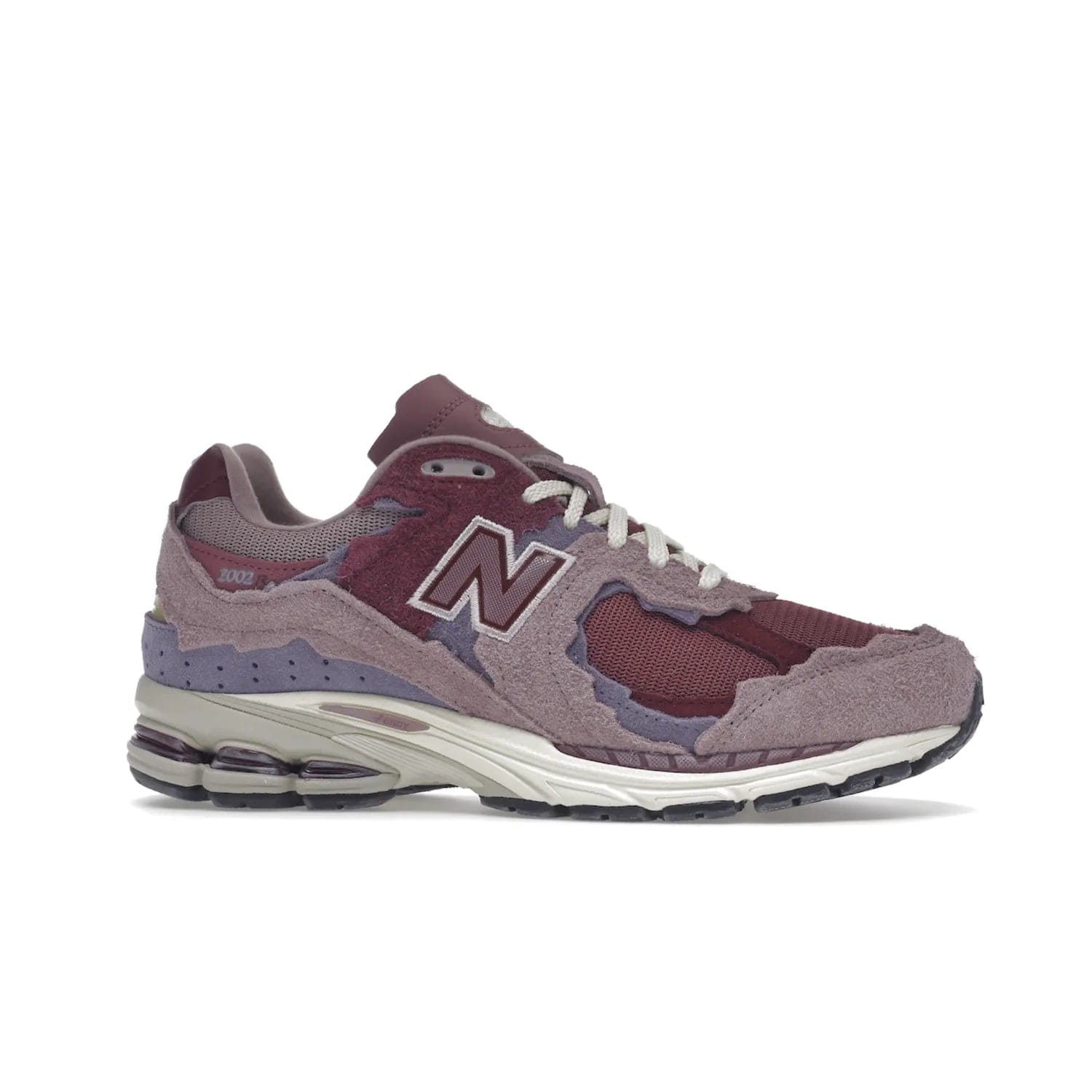 New Balance 2002R Protection Pack Pink - Image 2 - Only at www.BallersClubKickz.com - Introducing the New Balance 2002R Protection Pack Pink -- a vivid fusion of colors and design elements with distressed look and energy tech. Get your hands on this masterpiece in September 2022.