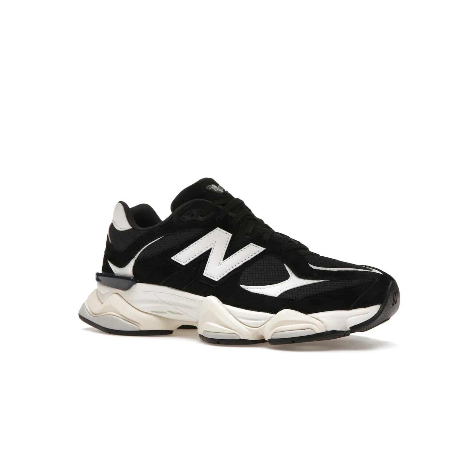 New Balance 9060 Black White - Image 4 - Only at www.BallersClubKickz.com - New Balance 9060 Black White: a sleek black upper with white and black accents, ABZORB cushioning, and improved traction and stability. Get your pair now for just $150.