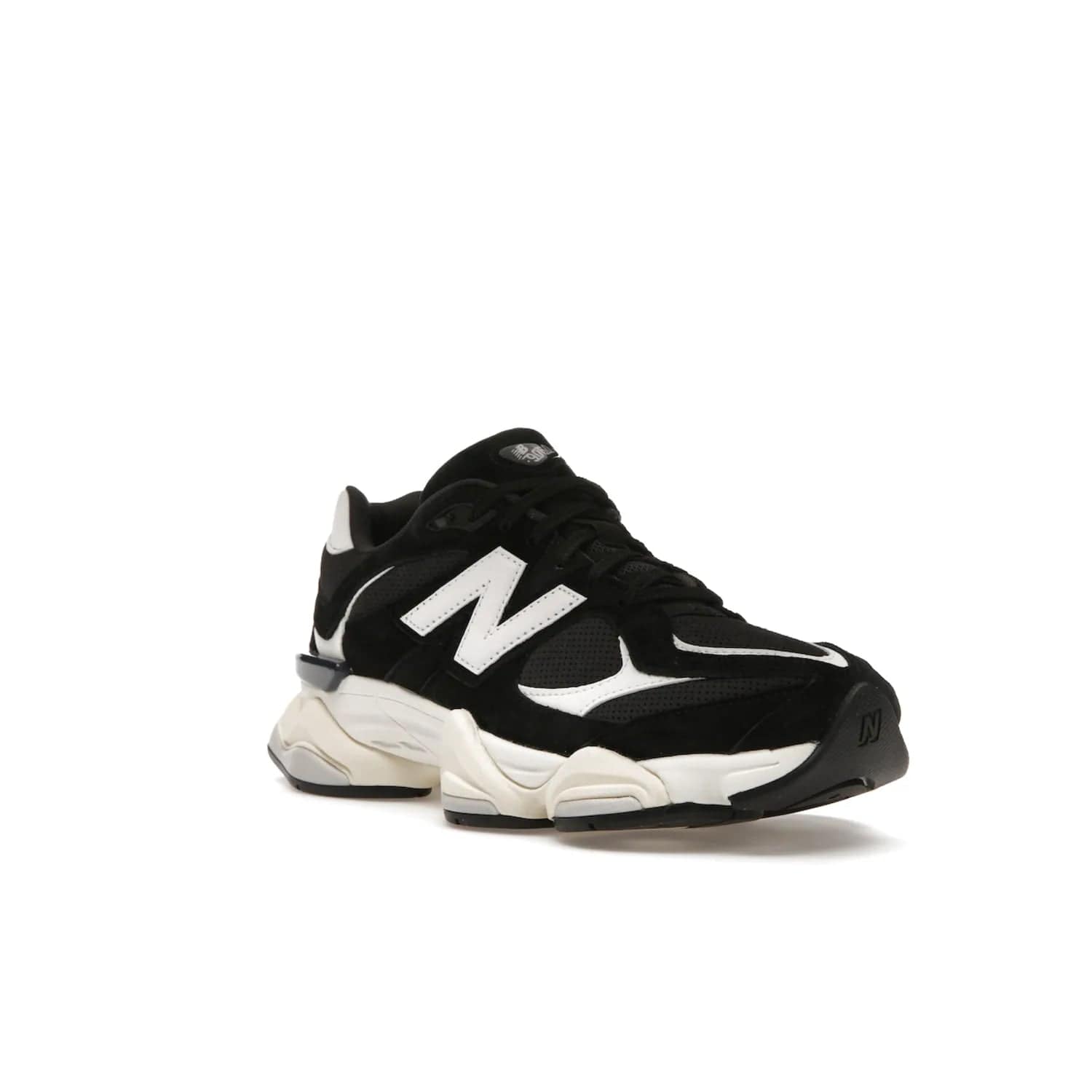 New Balance 9060 Black White - Image 6 - Only at www.BallersClubKickz.com - New Balance 9060 Black White: a sleek black upper with white and black accents, ABZORB cushioning, and improved traction and stability. Get your pair now for just $150.
