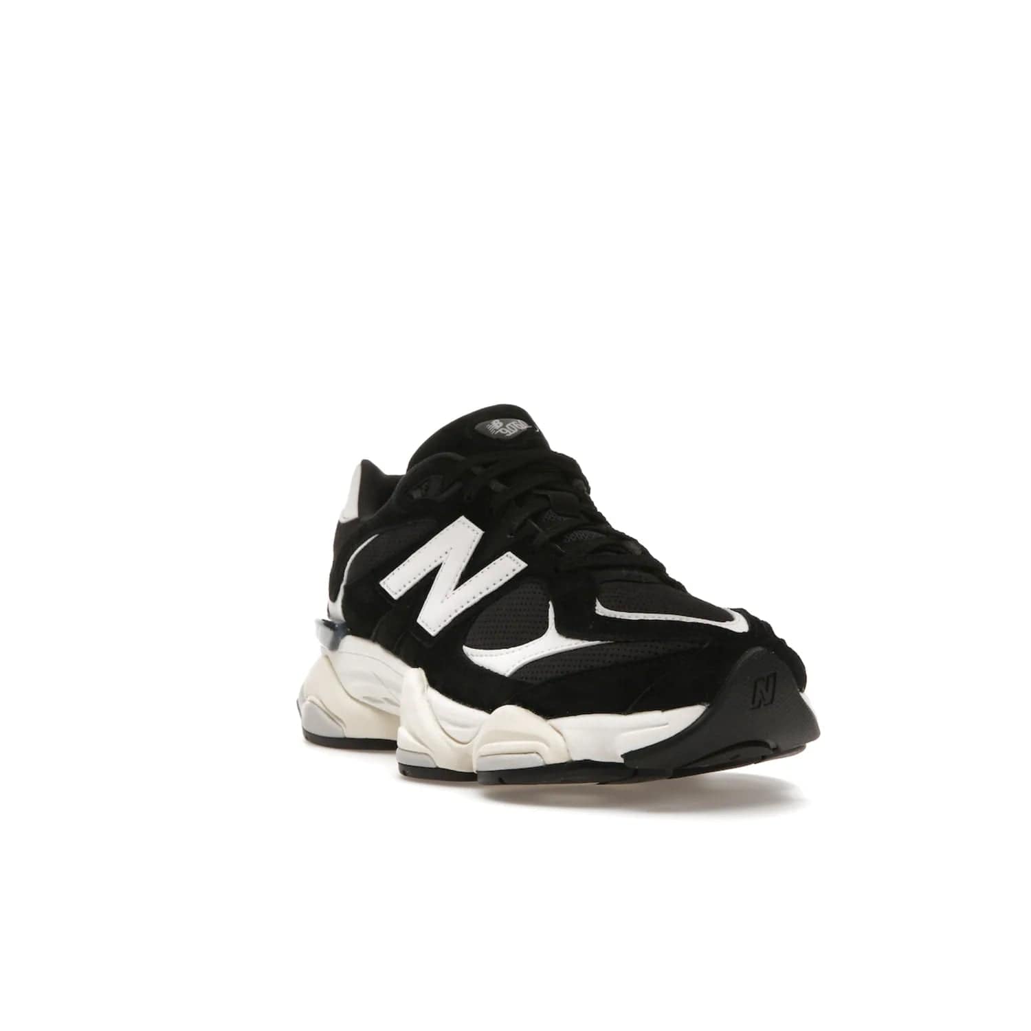New Balance 9060 Black White - Image 7 - Only at www.BallersClubKickz.com - New Balance 9060 Black White: a sleek black upper with white and black accents, ABZORB cushioning, and improved traction and stability. Get your pair now for just $150.