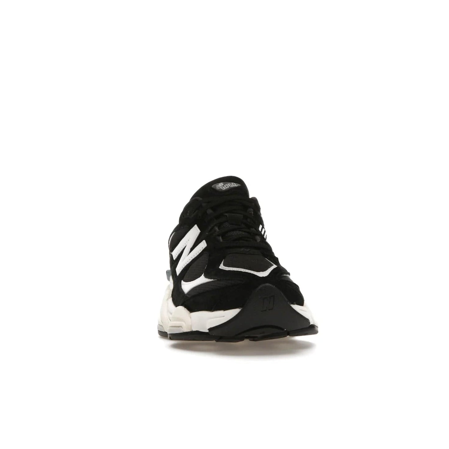 New Balance 9060 Black White - Image 9 - Only at www.BallersClubKickz.com - New Balance 9060 Black White: a sleek black upper with white and black accents, ABZORB cushioning, and improved traction and stability. Get your pair now for just $150.