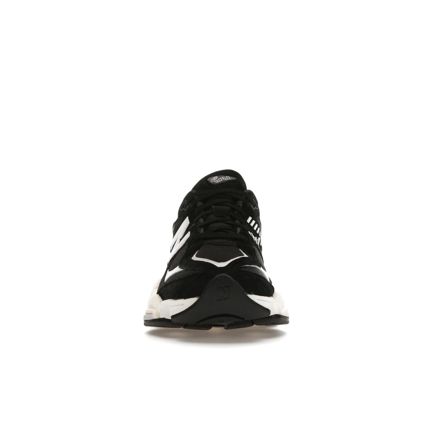 New Balance 9060 Black White - Image 10 - Only at www.BallersClubKickz.com - New Balance 9060 Black White: a sleek black upper with white and black accents, ABZORB cushioning, and improved traction and stability. Get your pair now for just $150.