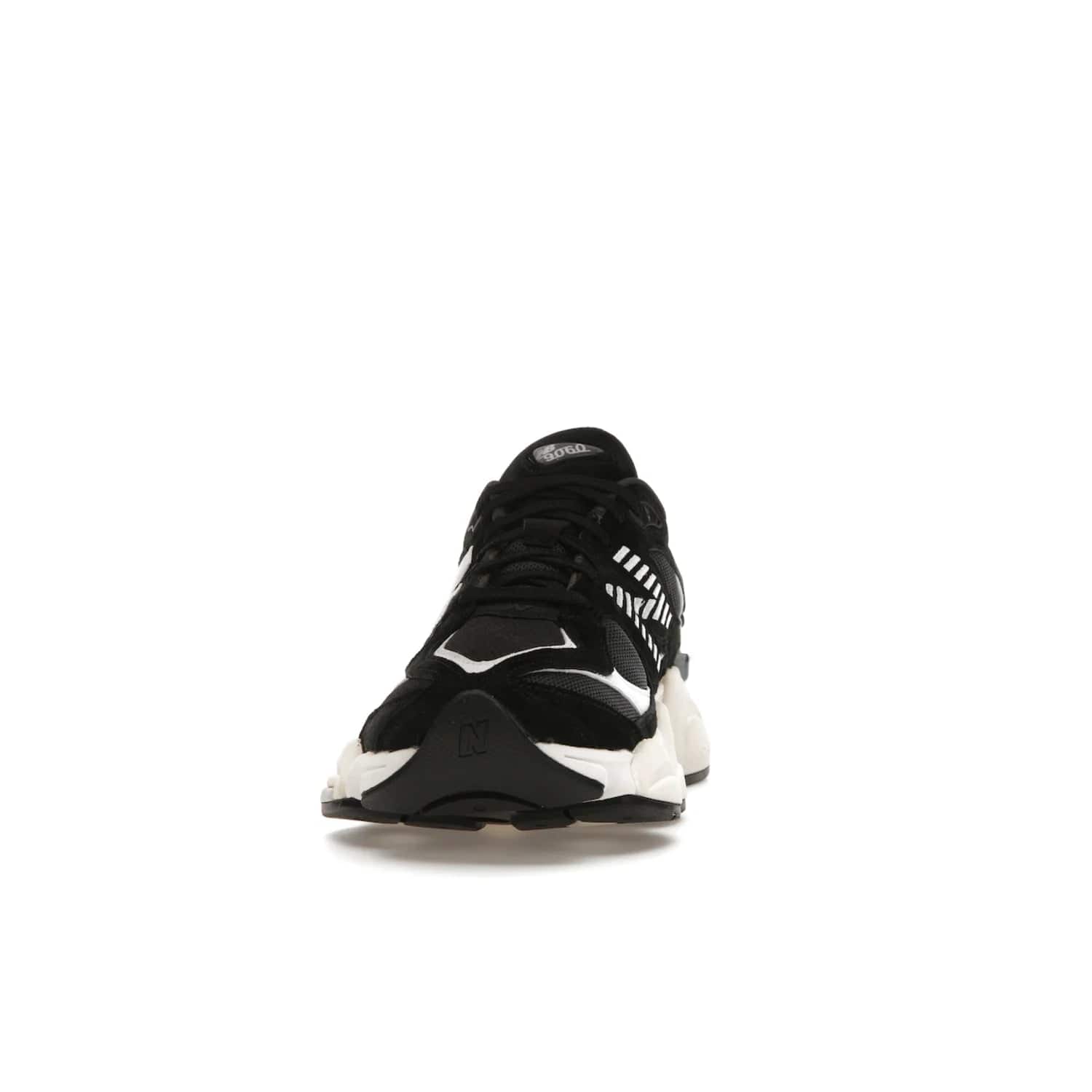 New Balance 9060 Black White - Image 11 - Only at www.BallersClubKickz.com - New Balance 9060 Black White: a sleek black upper with white and black accents, ABZORB cushioning, and improved traction and stability. Get your pair now for just $150.