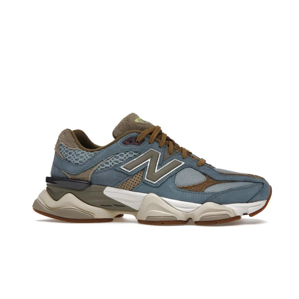 New Balance 9060 Bodega Age of Discovery - Image 2 - Only at www.BallersClubKickz.com - Discover the 9060 Bodega Age of Discovery from New Balance – an innovative take on the classic 990 series. Featuring Blue mesh, Sea Salt leather, Brown suede & Beige hairy suede with N-ergy & ABZORB tech for superior cushioning & traction. Out Dec 10th.