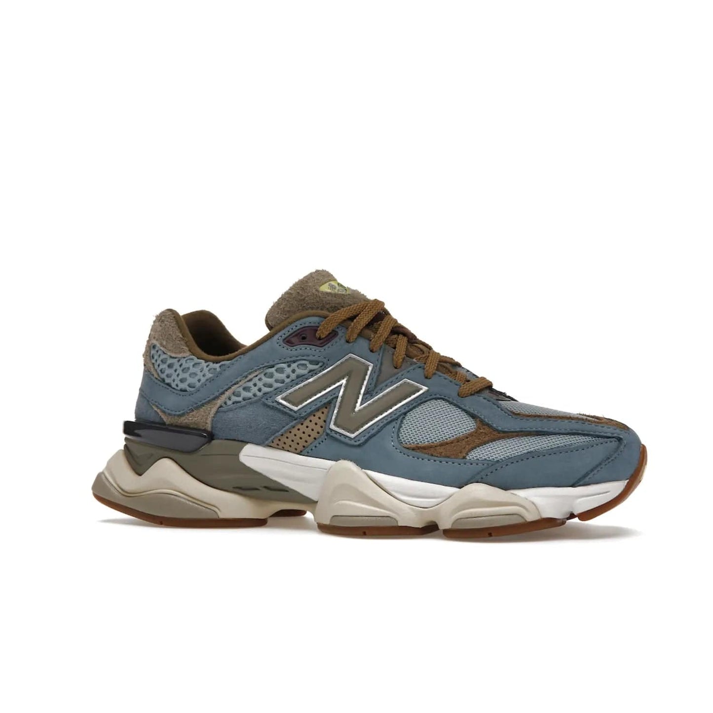 New Balance 9060 Bodega Age of Discovery - Image 3 - Only at www.BallersClubKickz.com - Discover the 9060 Bodega Age of Discovery from New Balance – an innovative take on the classic 990 series. Featuring Blue mesh, Sea Salt leather, Brown suede & Beige hairy suede with N-ergy & ABZORB tech for superior cushioning & traction. Out Dec 10th.
