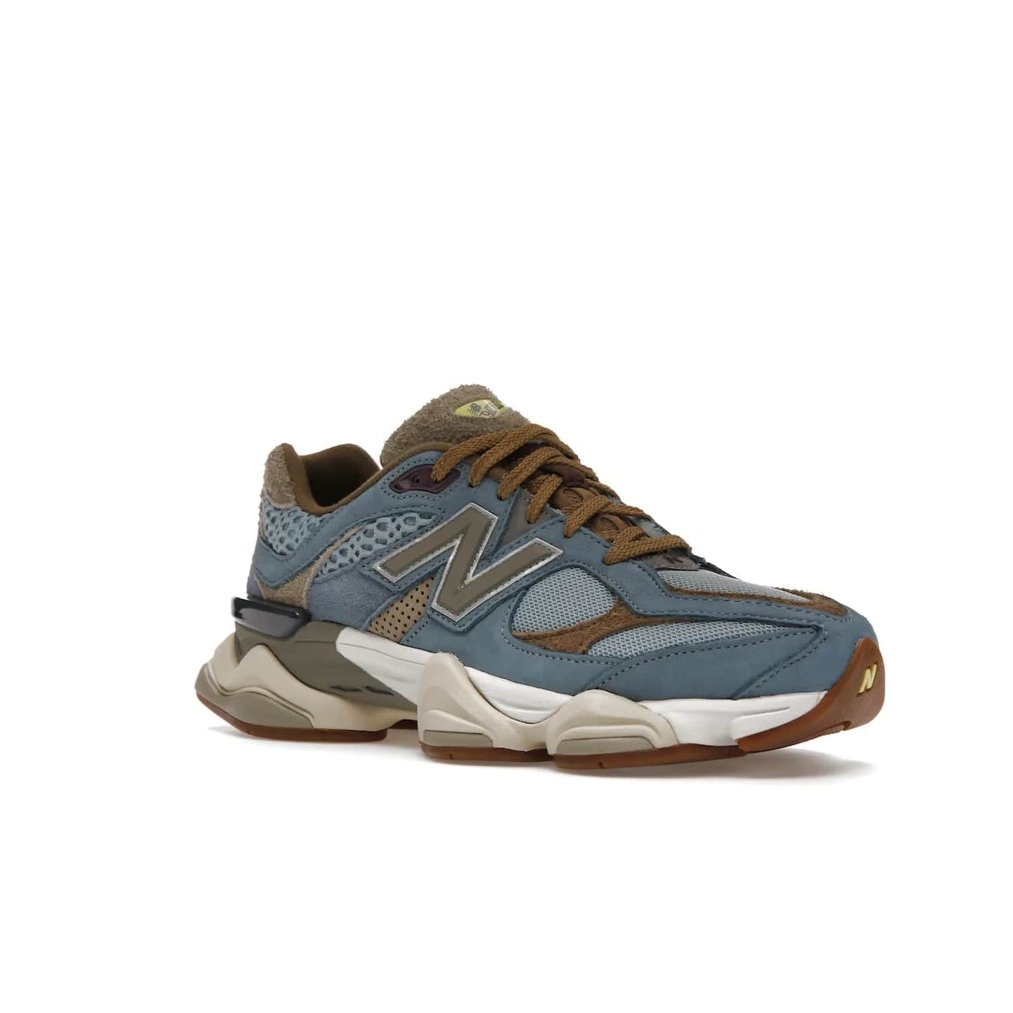 New Balance 9060 Bodega Age of Discovery - Image 5 - Only at www.BallersClubKickz.com - Discover the 9060 Bodega Age of Discovery from New Balance – an innovative take on the classic 990 series. Featuring Blue mesh, Sea Salt leather, Brown suede & Beige hairy suede with N-ergy & ABZORB tech for superior cushioning & traction. Out Dec 10th.