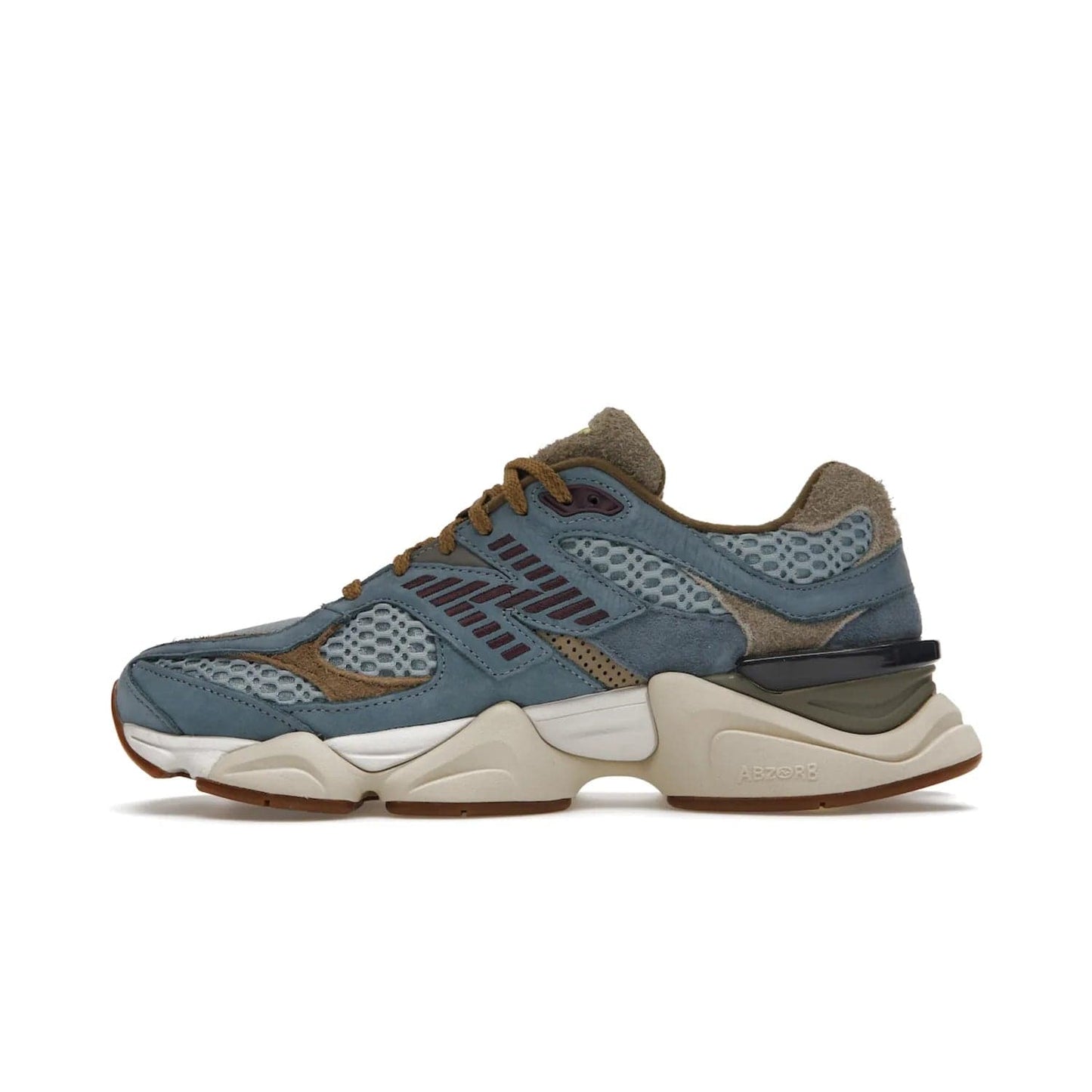 New Balance 9060 Bodega Age of Discovery - Image 19 - Only at www.BallersClubKickz.com - Discover the 9060 Bodega Age of Discovery from New Balance – an innovative take on the classic 990 series. Featuring Blue mesh, Sea Salt leather, Brown suede & Beige hairy suede with N-ergy & ABZORB tech for superior cushioning & traction. Out Dec 10th.