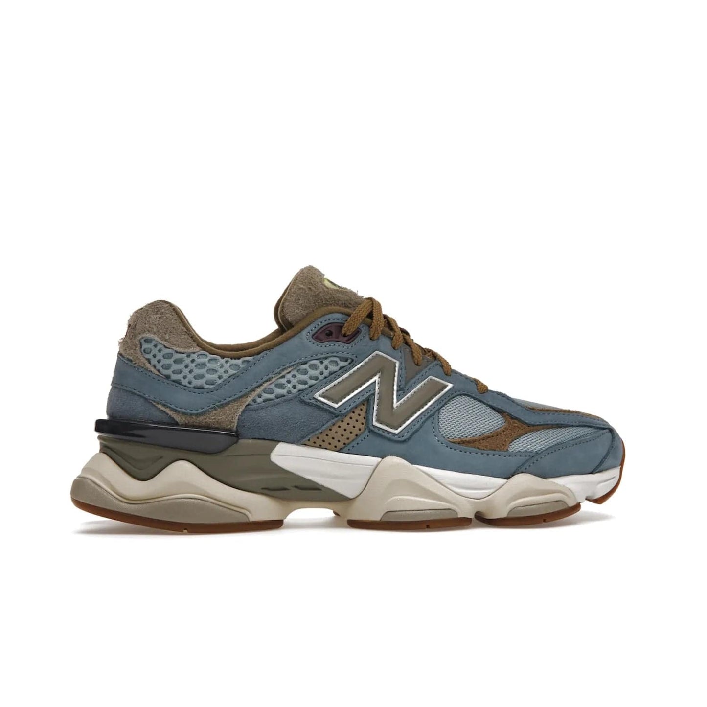 New Balance 9060 Bodega Age of Discovery - Image 36 - Only at www.BallersClubKickz.com - Discover the 9060 Bodega Age of Discovery from New Balance – an innovative take on the classic 990 series. Featuring Blue mesh, Sea Salt leather, Brown suede & Beige hairy suede with N-ergy & ABZORB tech for superior cushioning & traction. Out Dec 10th.