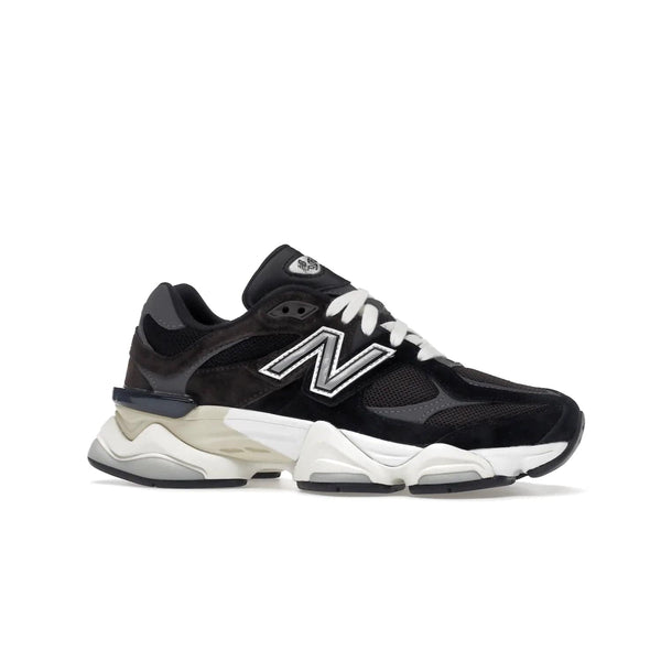 New Balance 9060 Brown Black - Image 3 - Only at www.BallersClubKickz.com - The New Balance 9060 Brown Black features a stylish, breathable mesh upper, REVlite midsole for cushioning, and ABZORB midsole technology for impact protection. Available August 13, 2022.