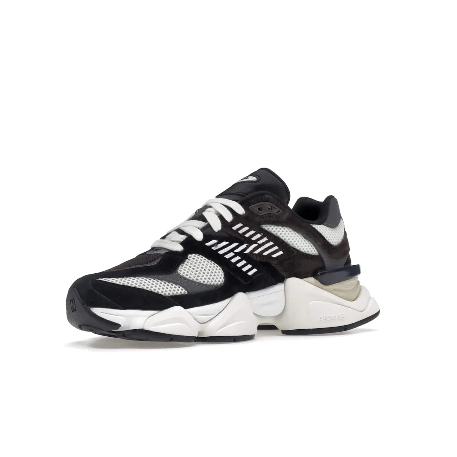 New Balance 9060 Brown Black - Image 16 - Only at www.BallersClubKickz.com - The New Balance 9060 Brown Black features a stylish, breathable mesh upper, REVlite midsole for cushioning, and ABZORB midsole technology for impact protection. Available August 13, 2022.