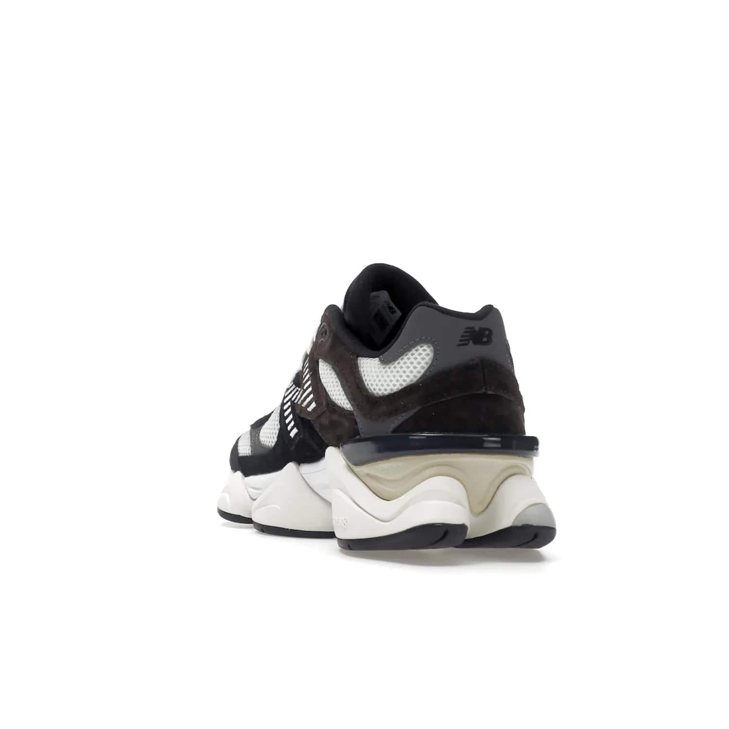 New Balance 9060 Brown Black - Image 26 - Only at www.BallersClubKickz.com - The New Balance 9060 Brown Black features a stylish, breathable mesh upper, REVlite midsole for cushioning, and ABZORB midsole technology for impact protection. Available August 13, 2022.