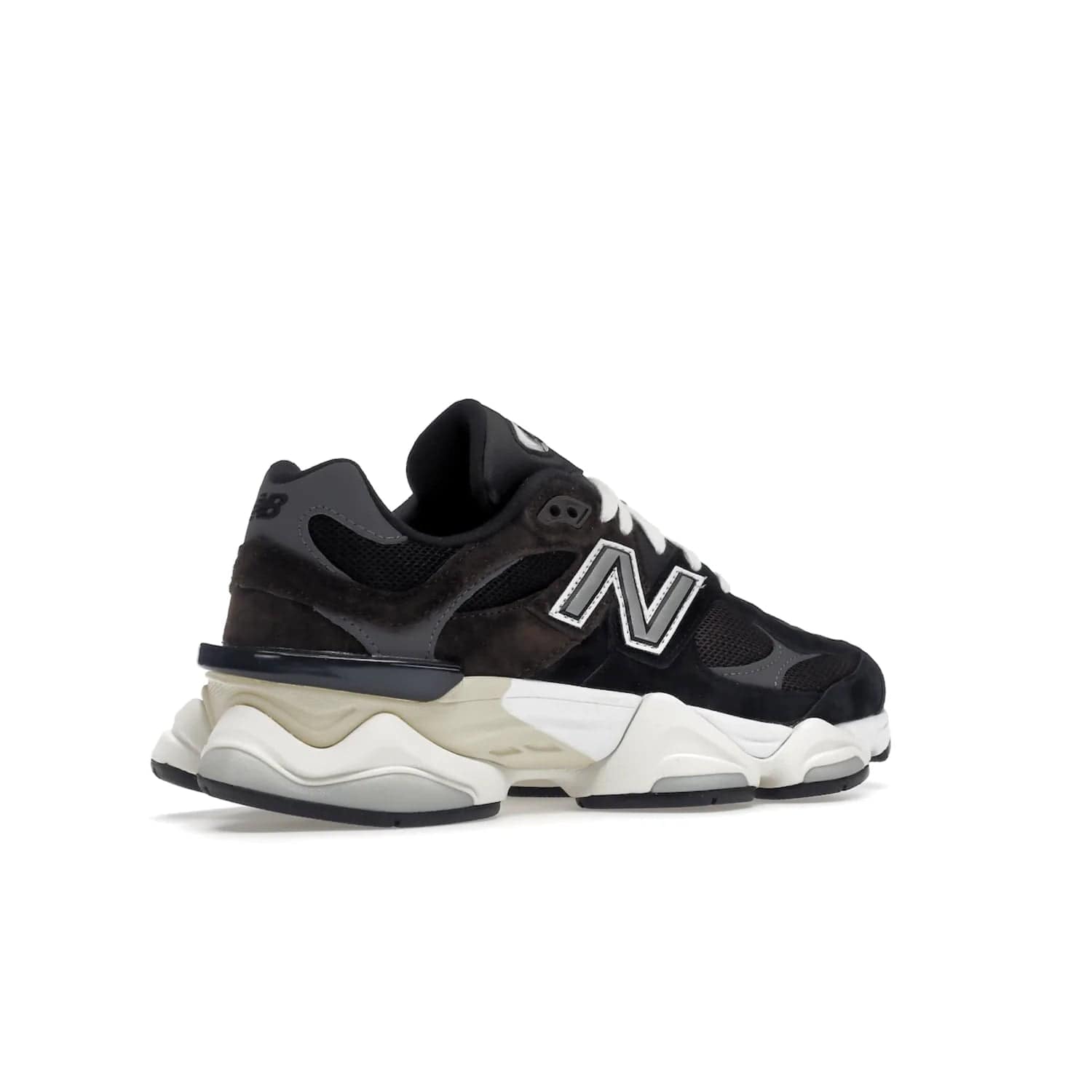 New Balance 9060 Brown Black - Image 34 - Only at www.BallersClubKickz.com - The New Balance 9060 Brown Black features a stylish, breathable mesh upper, REVlite midsole for cushioning, and ABZORB midsole technology for impact protection. Available August 13, 2022.
