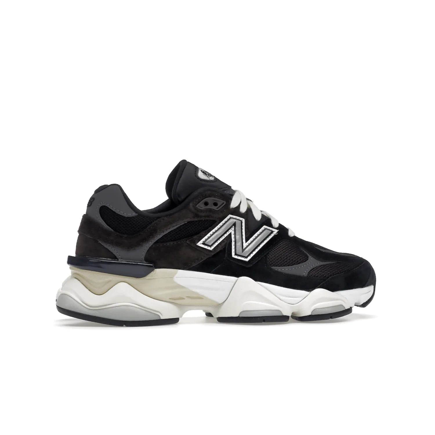 New Balance 9060 Brown Black - Image 36 - Only at www.BallersClubKickz.com - The New Balance 9060 Brown Black features a stylish, breathable mesh upper, REVlite midsole for cushioning, and ABZORB midsole technology for impact protection. Available August 13, 2022.