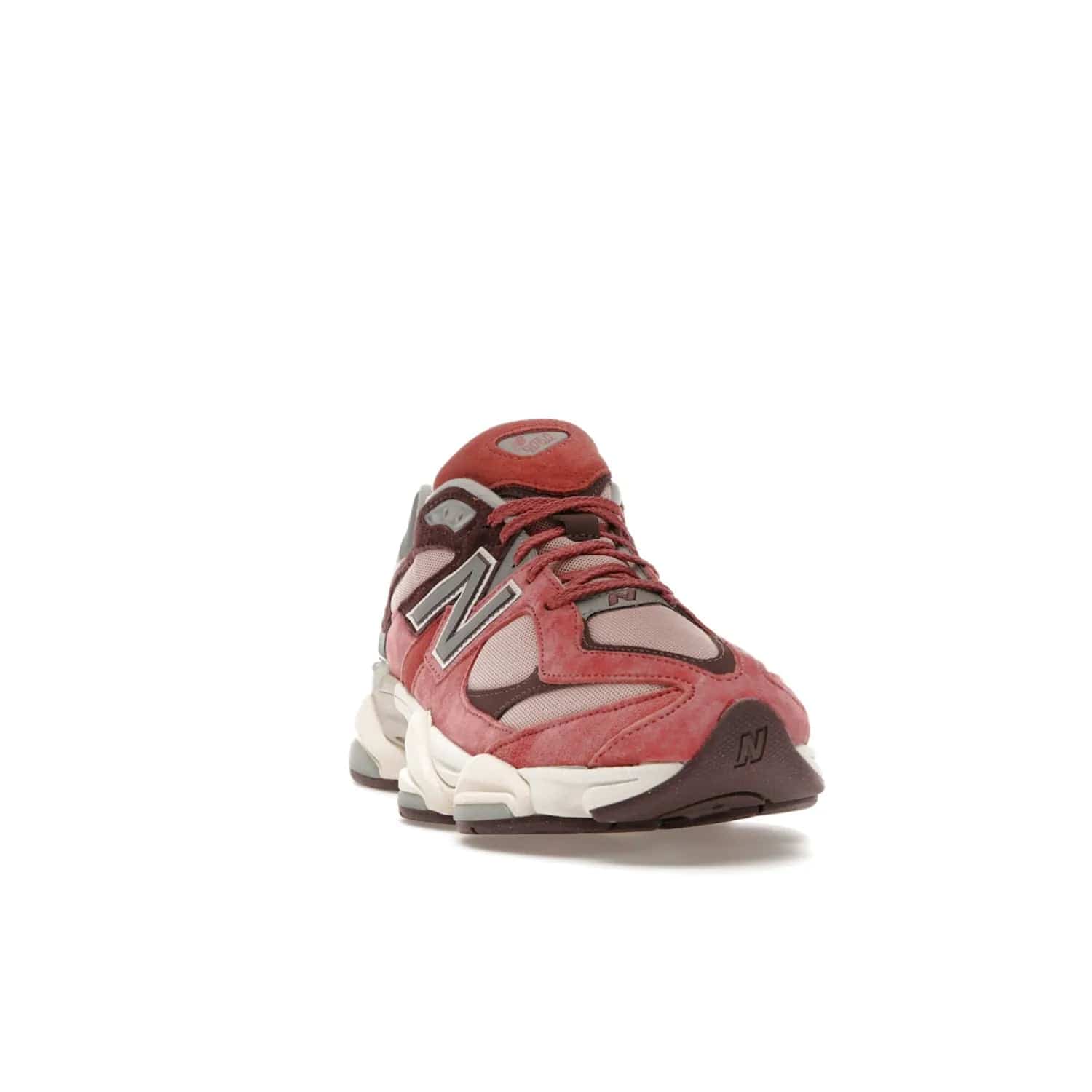 New Balance 9060 Cherry Blossom - Image 8 - Only at www.BallersClubKickz.com - The New Balance 9060 Cherry Blossom: Mineral Red, Truffle, and Rain Cloud tones with silver-tone N symbols, semi-transparent CR equipment, and more. Celebrate the cherry blossom festival in style - released March 4th, 2023.