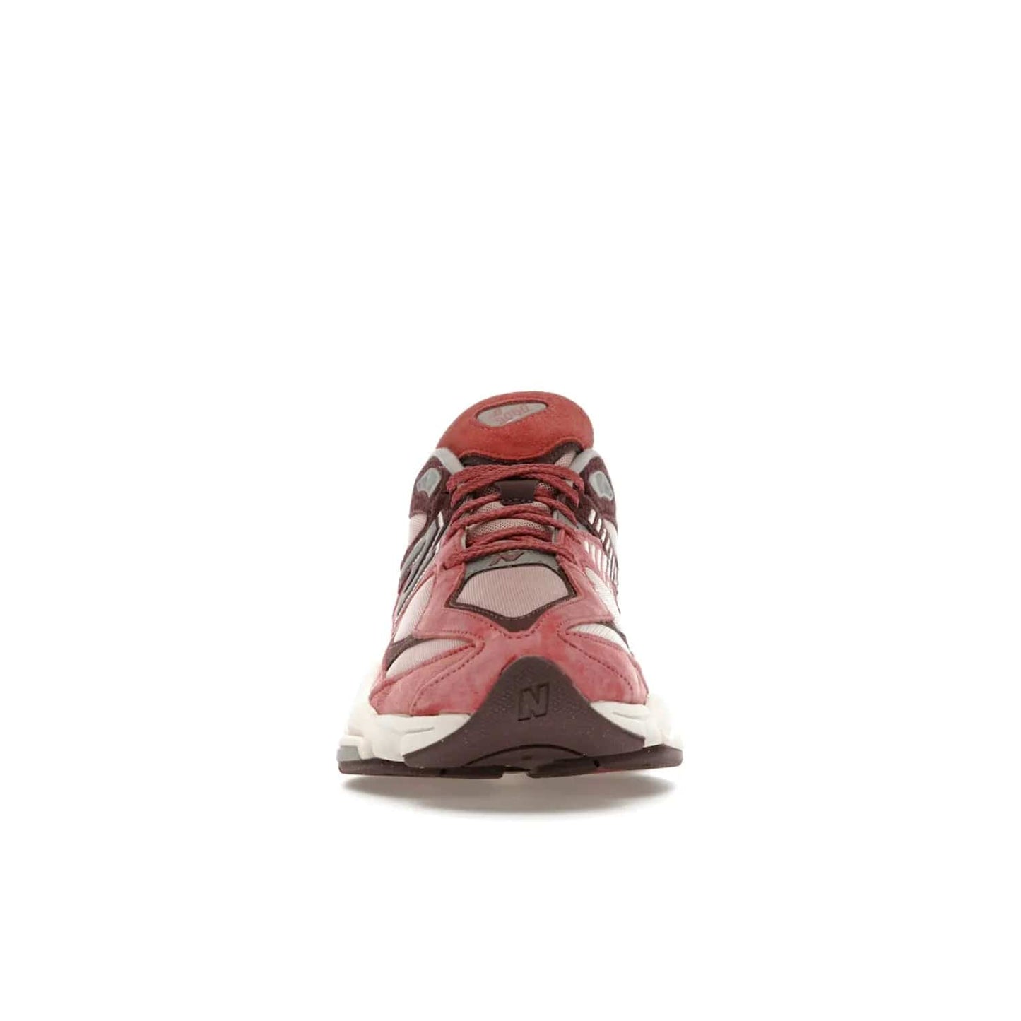 New Balance 9060 Cherry Blossom - Image 10 - Only at www.BallersClubKickz.com - The New Balance 9060 Cherry Blossom: Mineral Red, Truffle, and Rain Cloud tones with silver-tone N symbols, semi-transparent CR equipment, and more. Celebrate the cherry blossom festival in style - released March 4th, 2023.