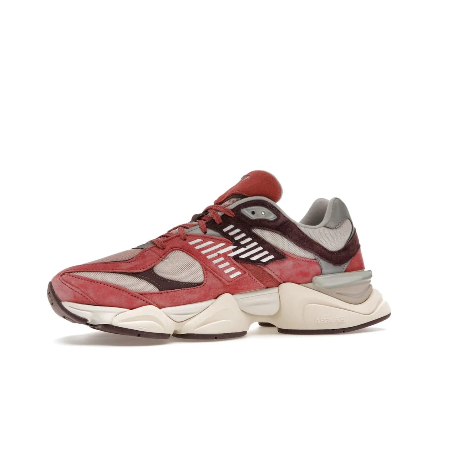 New Balance 9060 Cherry Blossom - Image 17 - Only at www.BallersClubKickz.com - The New Balance 9060 Cherry Blossom: Mineral Red, Truffle, and Rain Cloud tones with silver-tone N symbols, semi-transparent CR equipment, and more. Celebrate the cherry blossom festival in style - released March 4th, 2023.