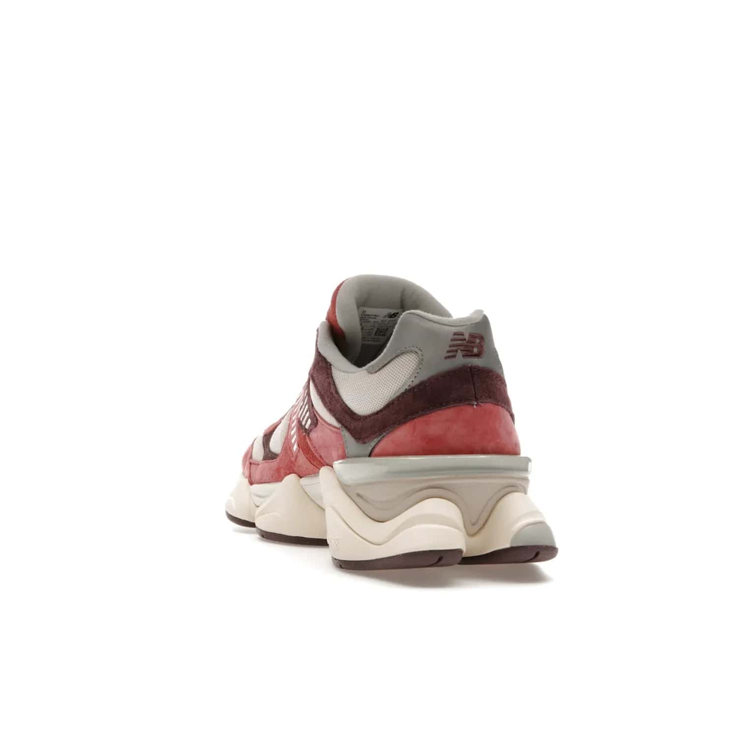 New Balance 9060 Cherry Blossom - Image 26 - Only at www.BallersClubKickz.com - The New Balance 9060 Cherry Blossom: Mineral Red, Truffle, and Rain Cloud tones with silver-tone N symbols, semi-transparent CR equipment, and more. Celebrate the cherry blossom festival in style - released March 4th, 2023.